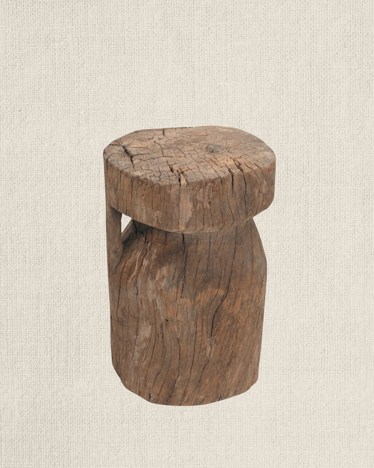 Teak Ukhali Planter 18"