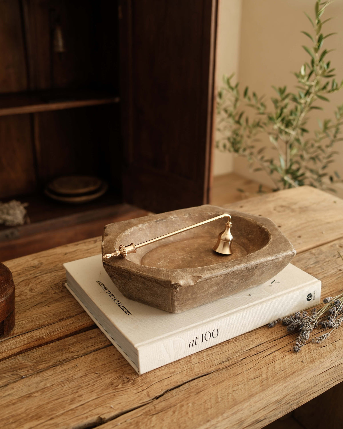 Marble Candle Tray 39-21