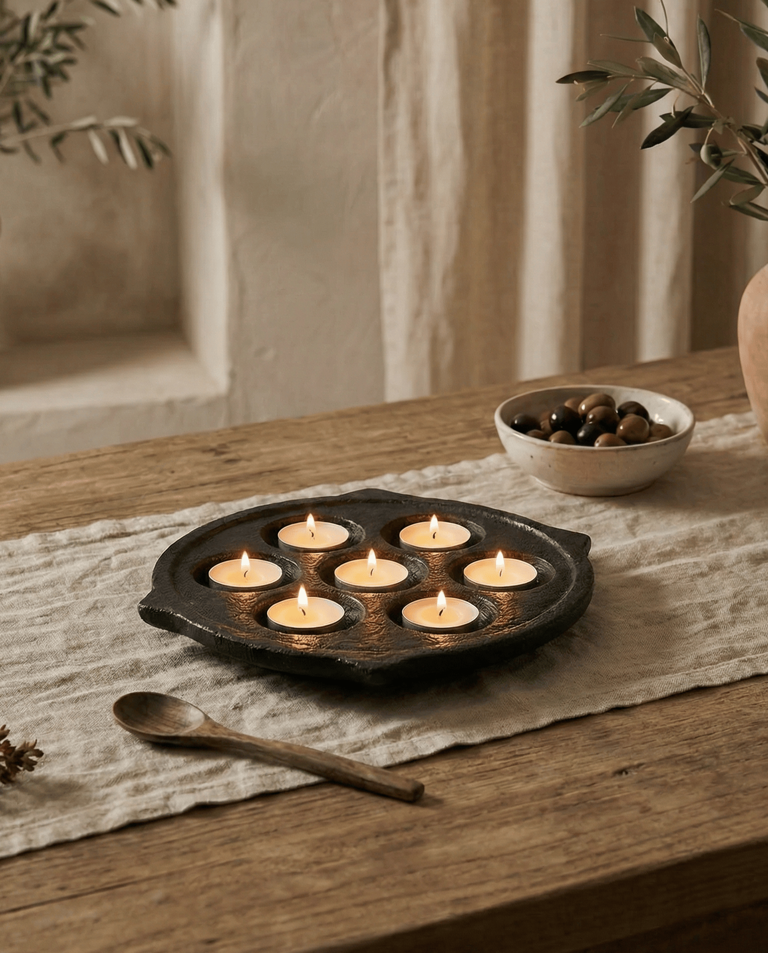 Stone Idli Plate