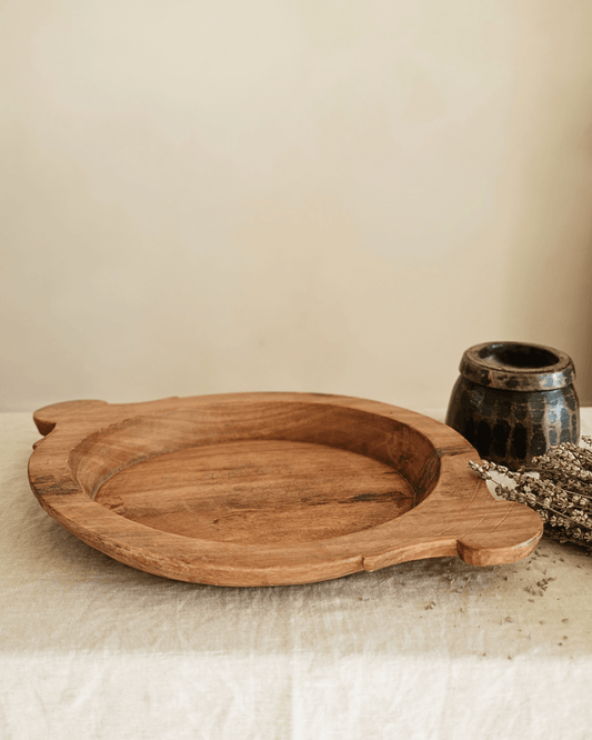 Wood Dough Bowl no 13