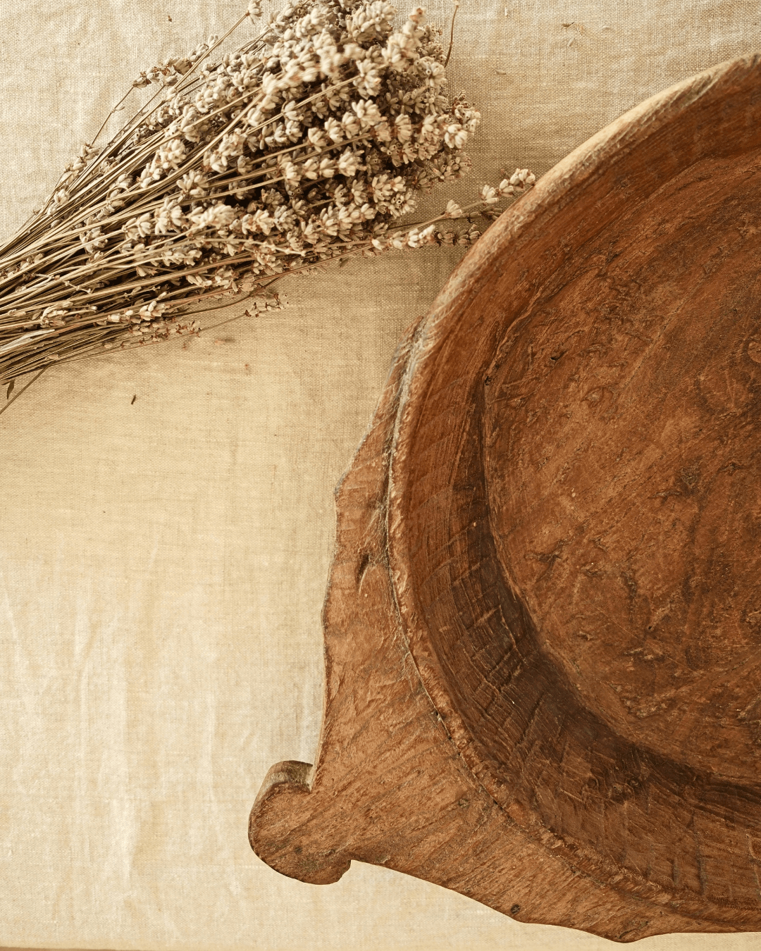 Wood Dough Bowl no 14