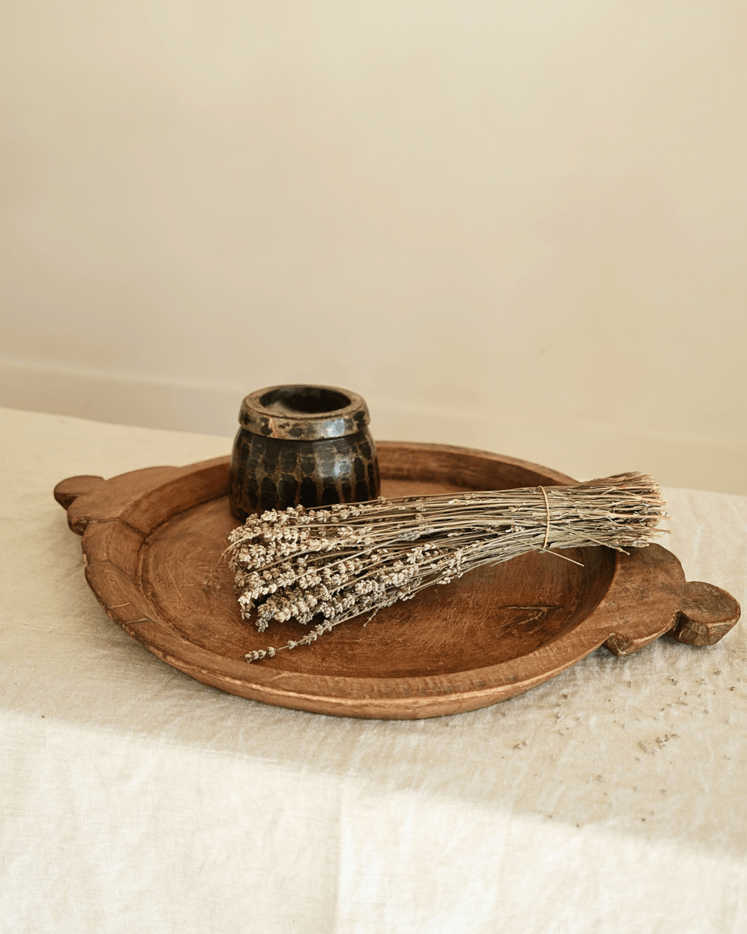 Wood Dough Bowl no 19