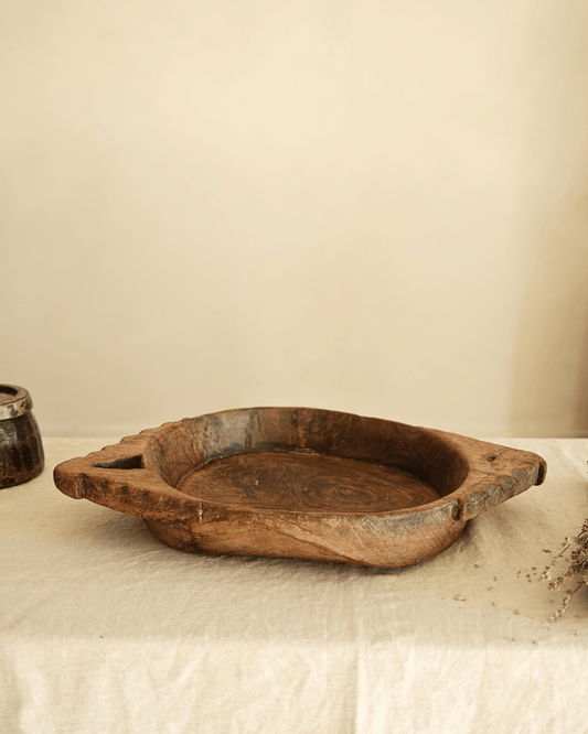 Wood Dough Bowl no 15
