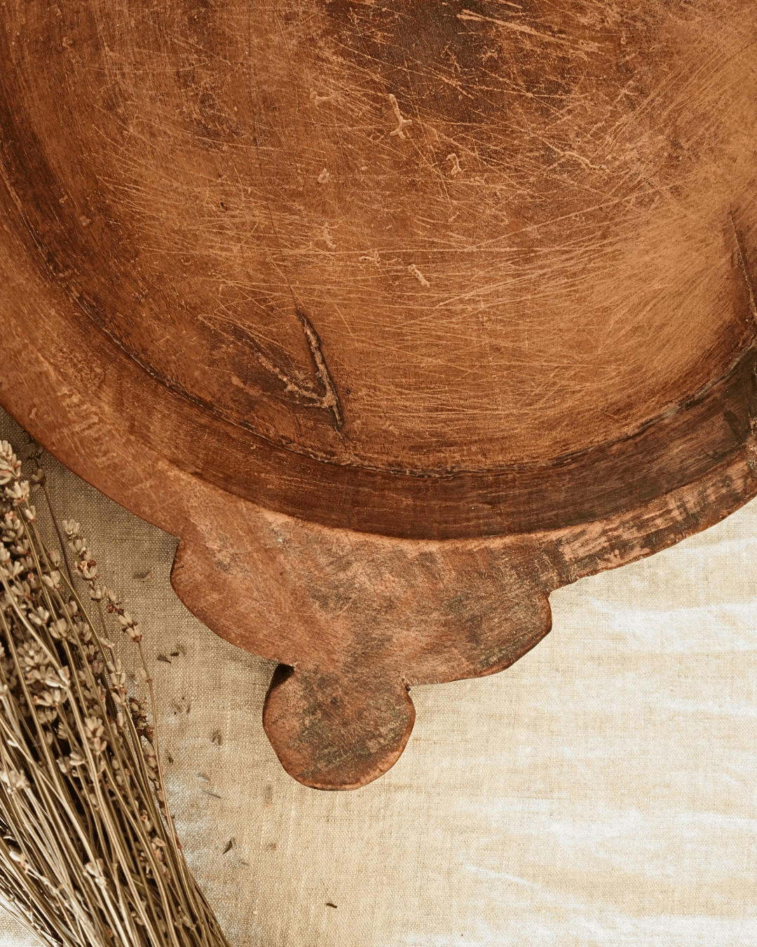 Wood Dough Bowl no 19