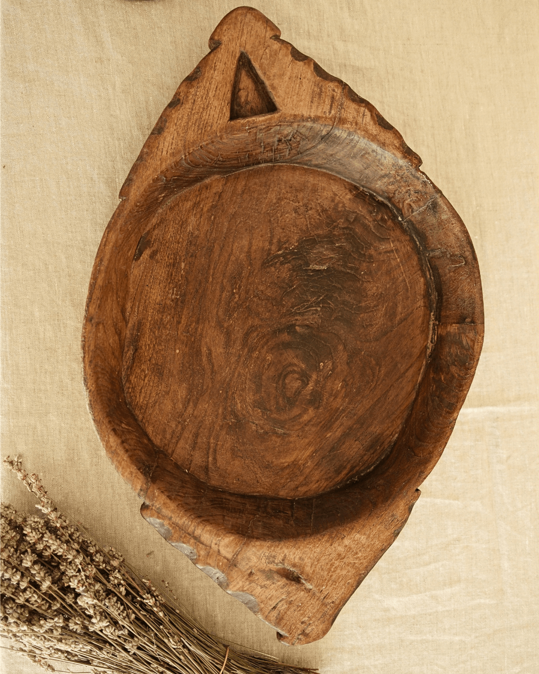 Wood Dough Bowl no 15