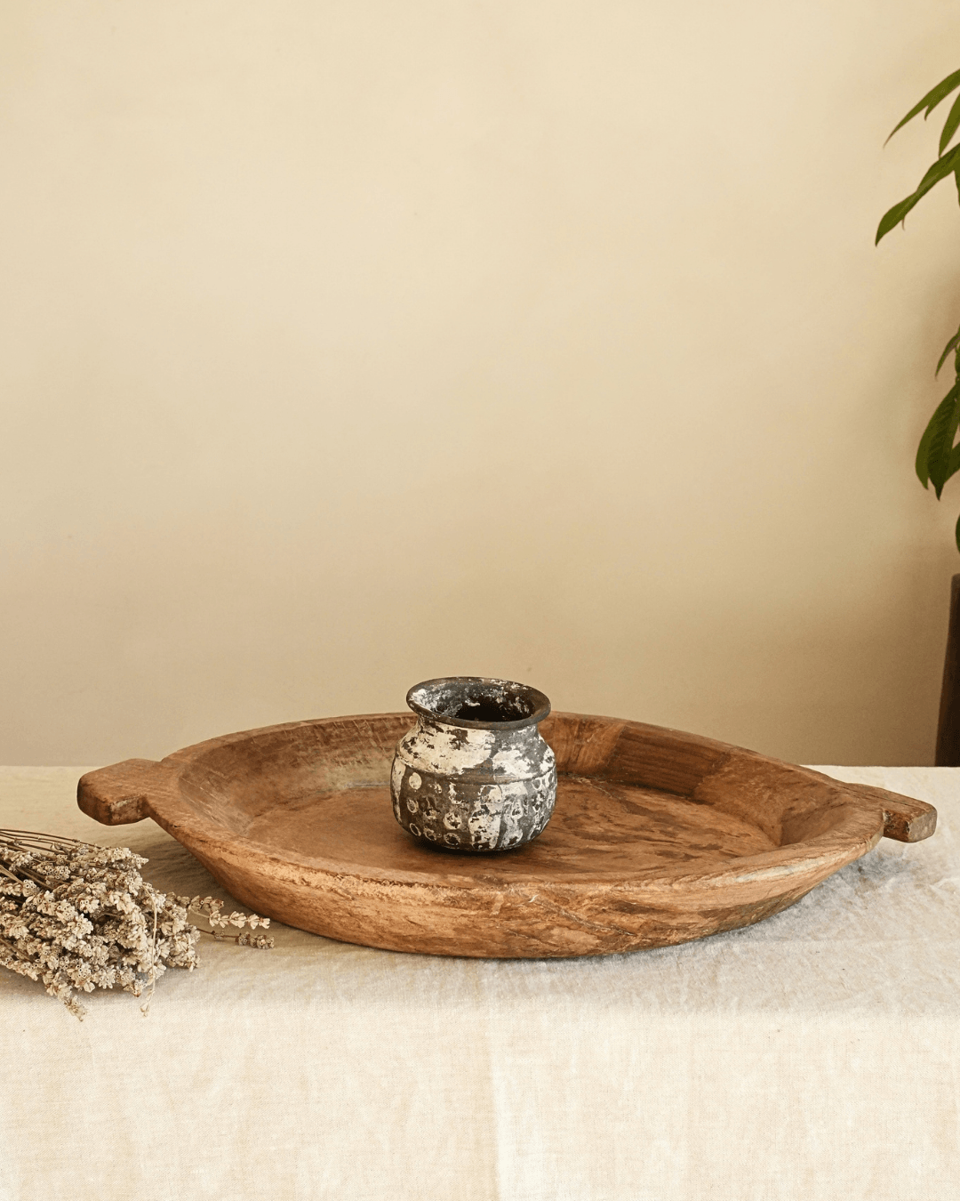 Wood Dough Bowl no 20