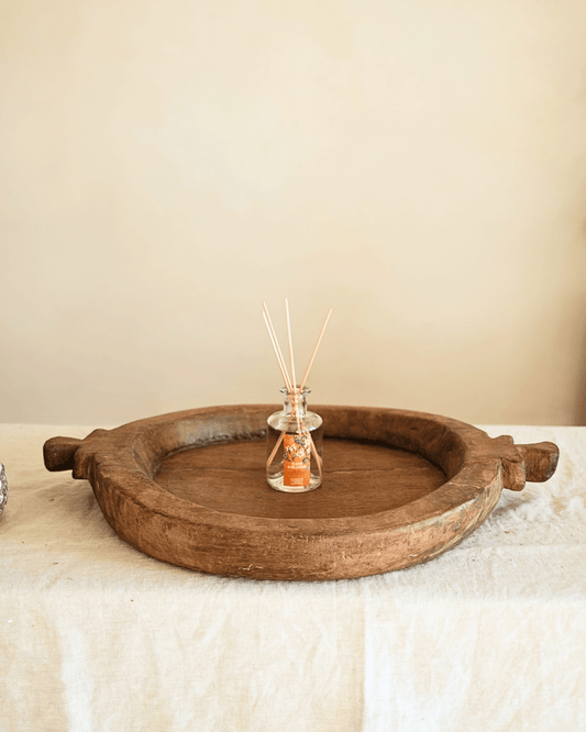 Wood Dough Bowl no 16