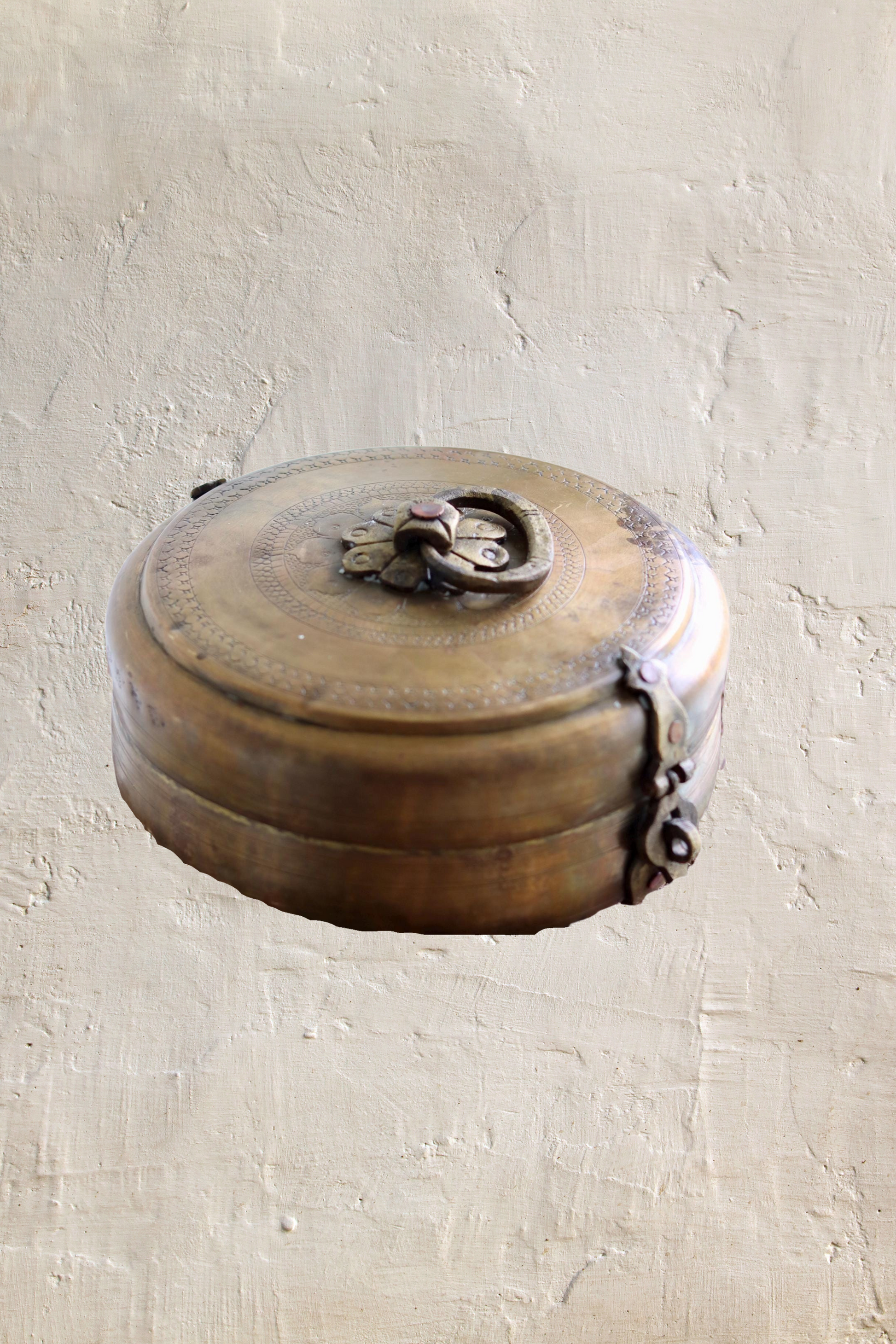 Vintage Brass Box