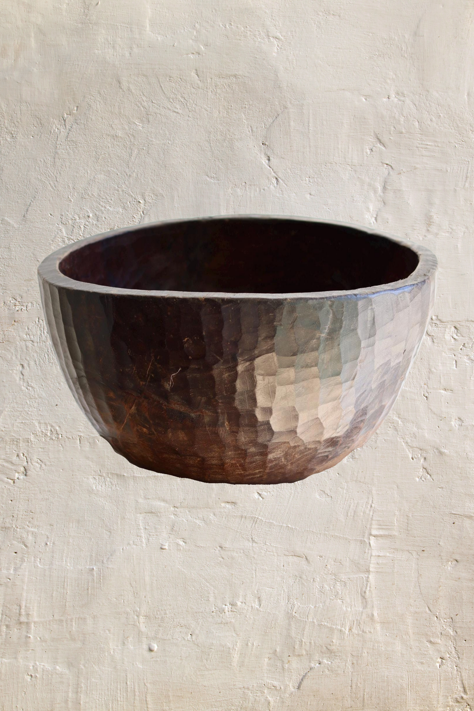 Vintage Naga Primitive Wooden Bowl