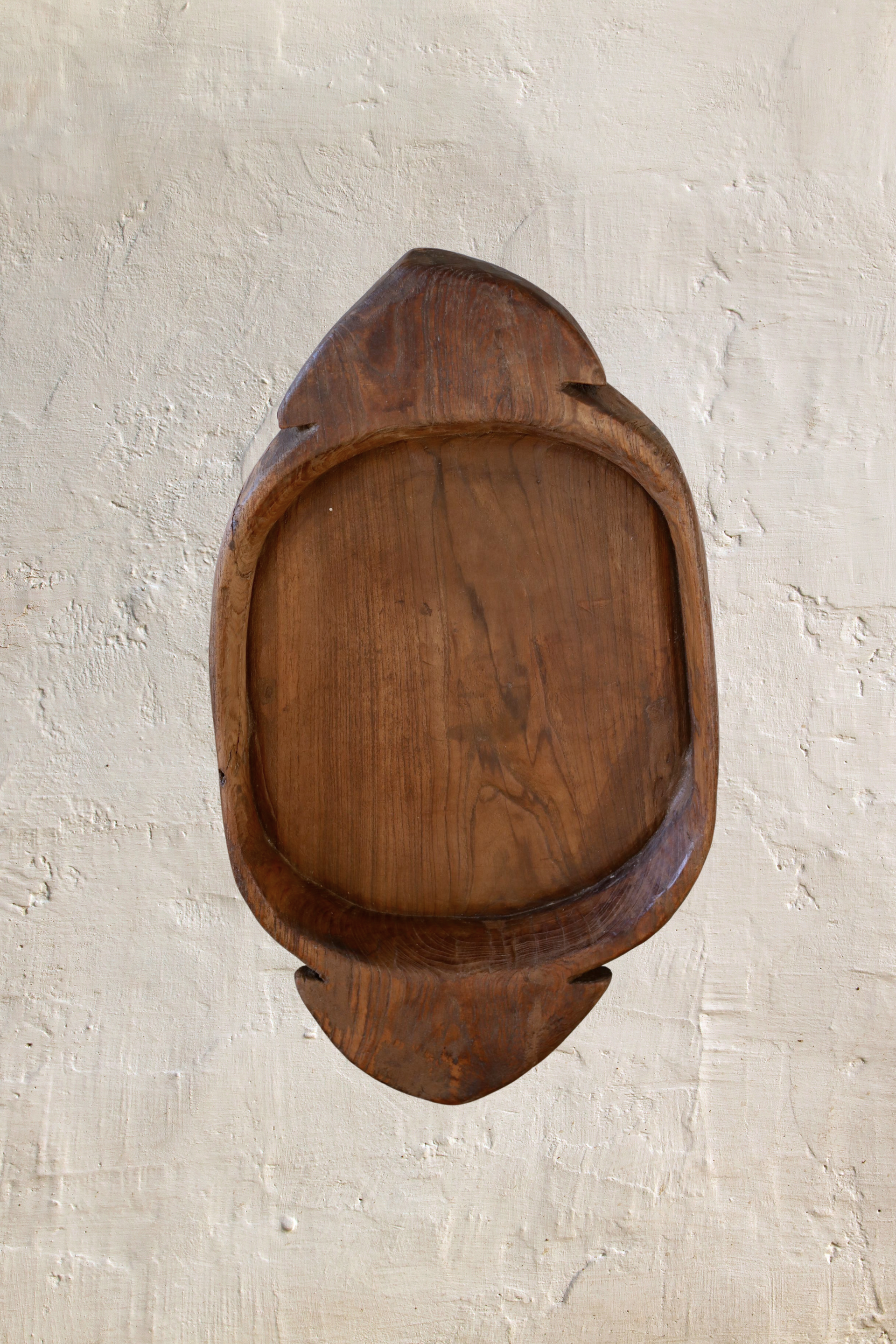 Extra Large Vintage Wooden Parat Tray