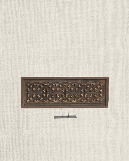 Teak Wood Carved Mold 38"