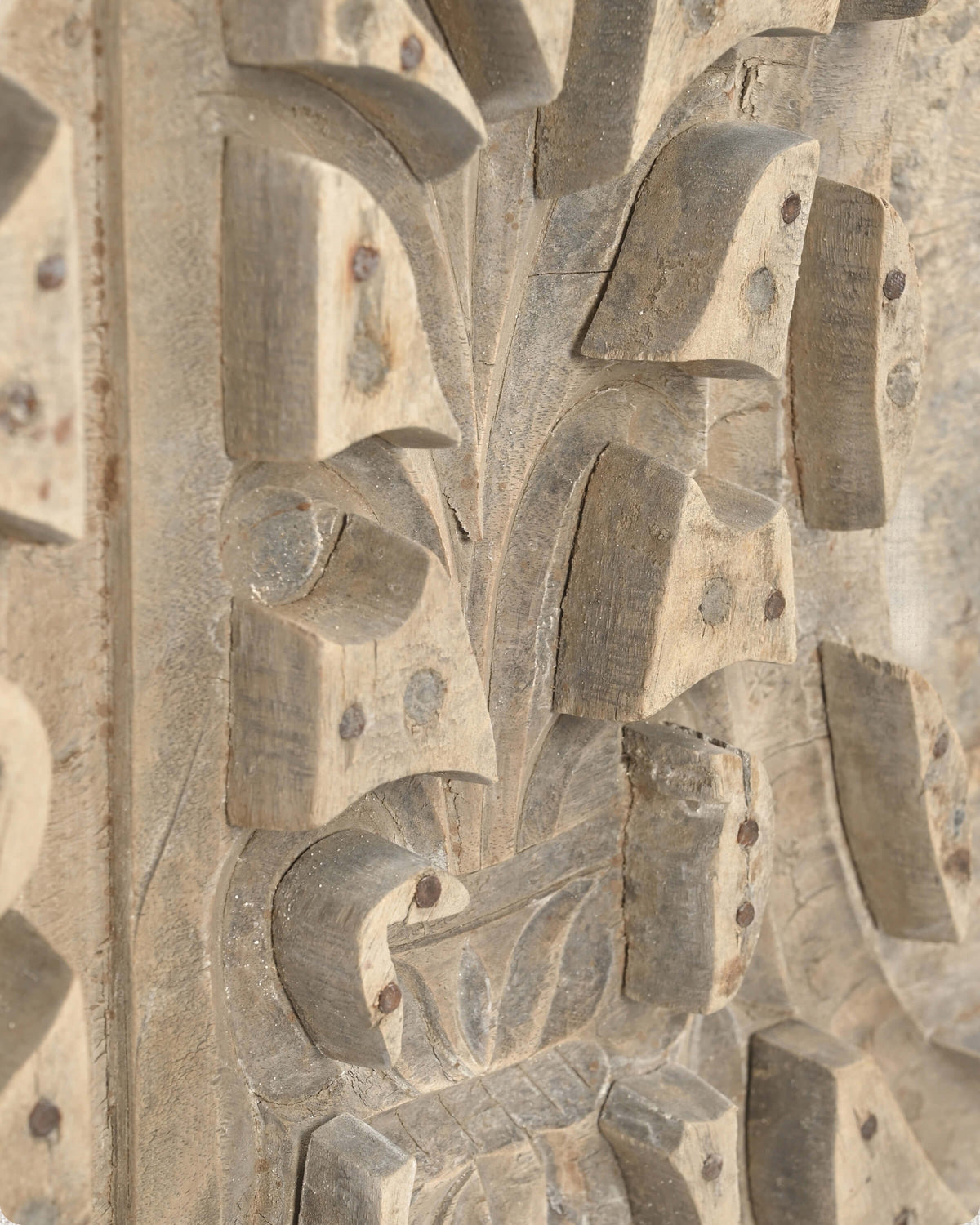 Teak Wood Concrete Mold