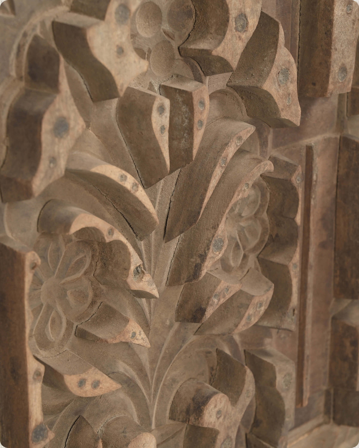 Teak Wood Concrete Mold