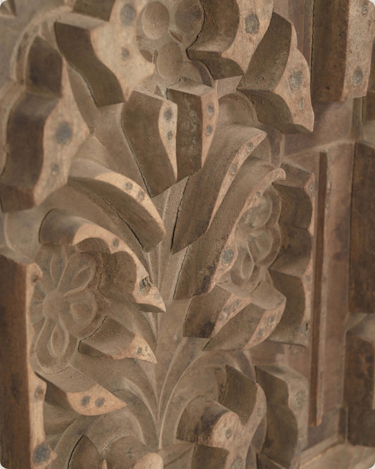 Teak Wood Concrete Mold