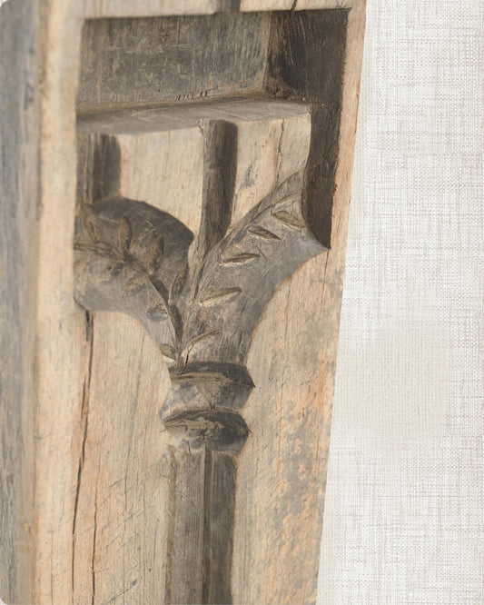 Vintage  Wood Mold Panel