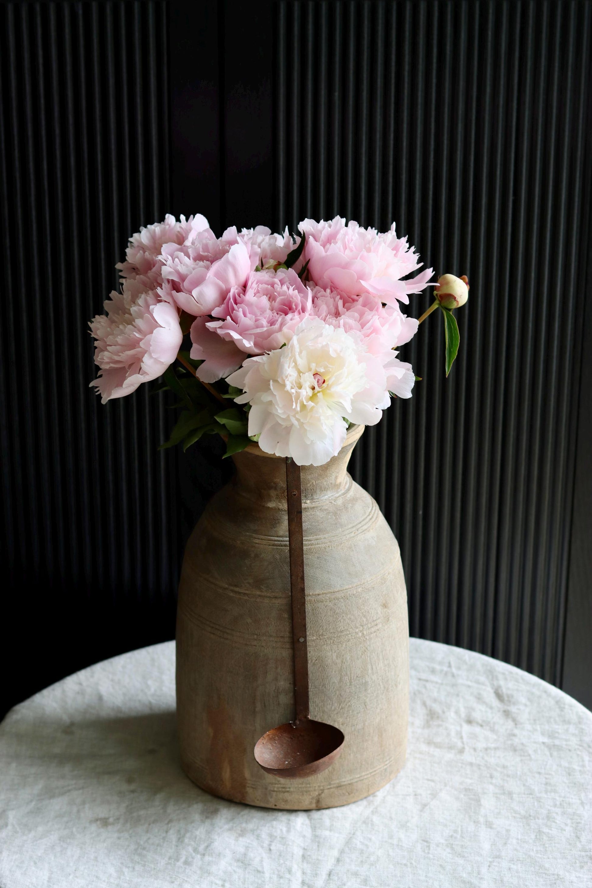 Vintage Himachal Pot & Candle Holder