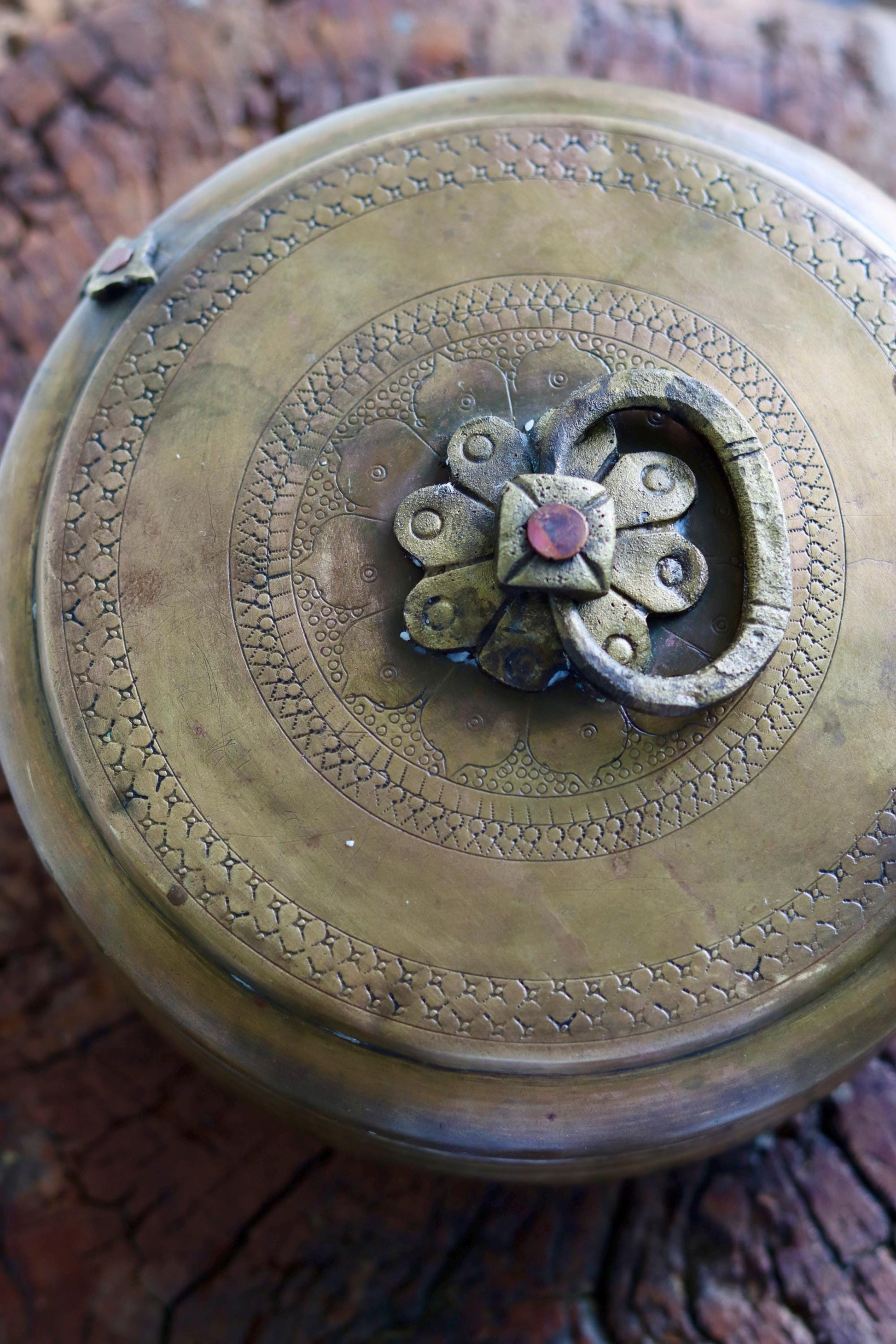 Vintage Brass Box