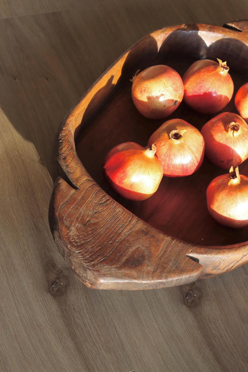 Extra Large Vintage Wooden Parat Tray