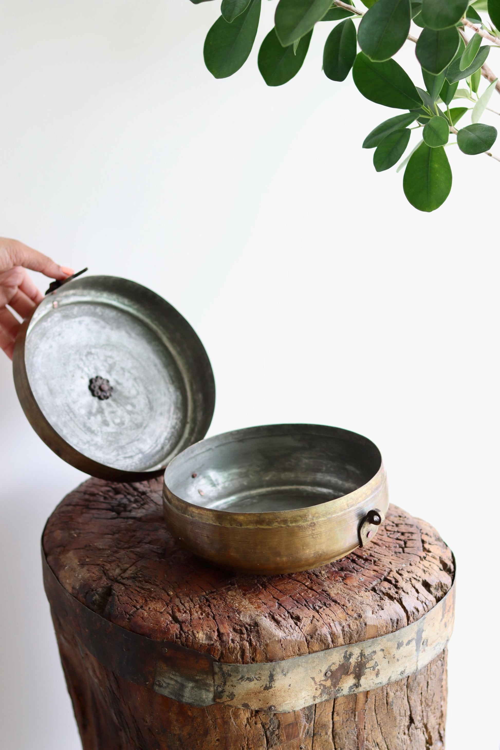 Vintage Brass Box