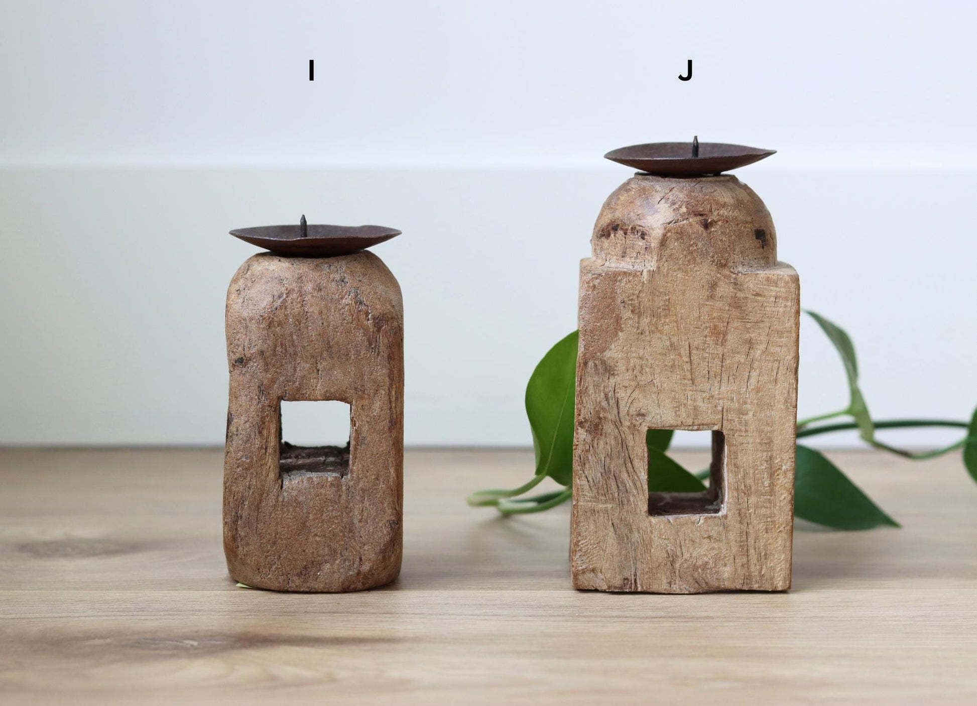 Vintage Small Paga Candle Holders