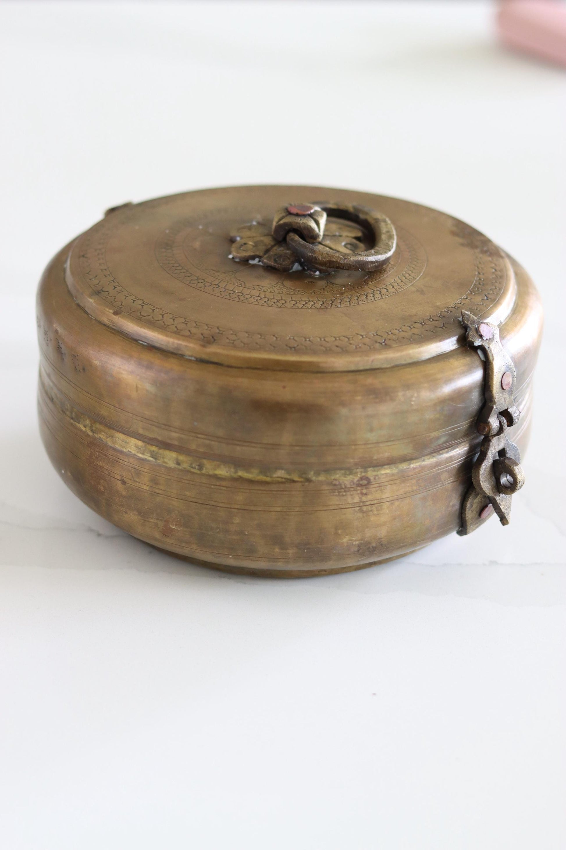 Vintage Brass Box