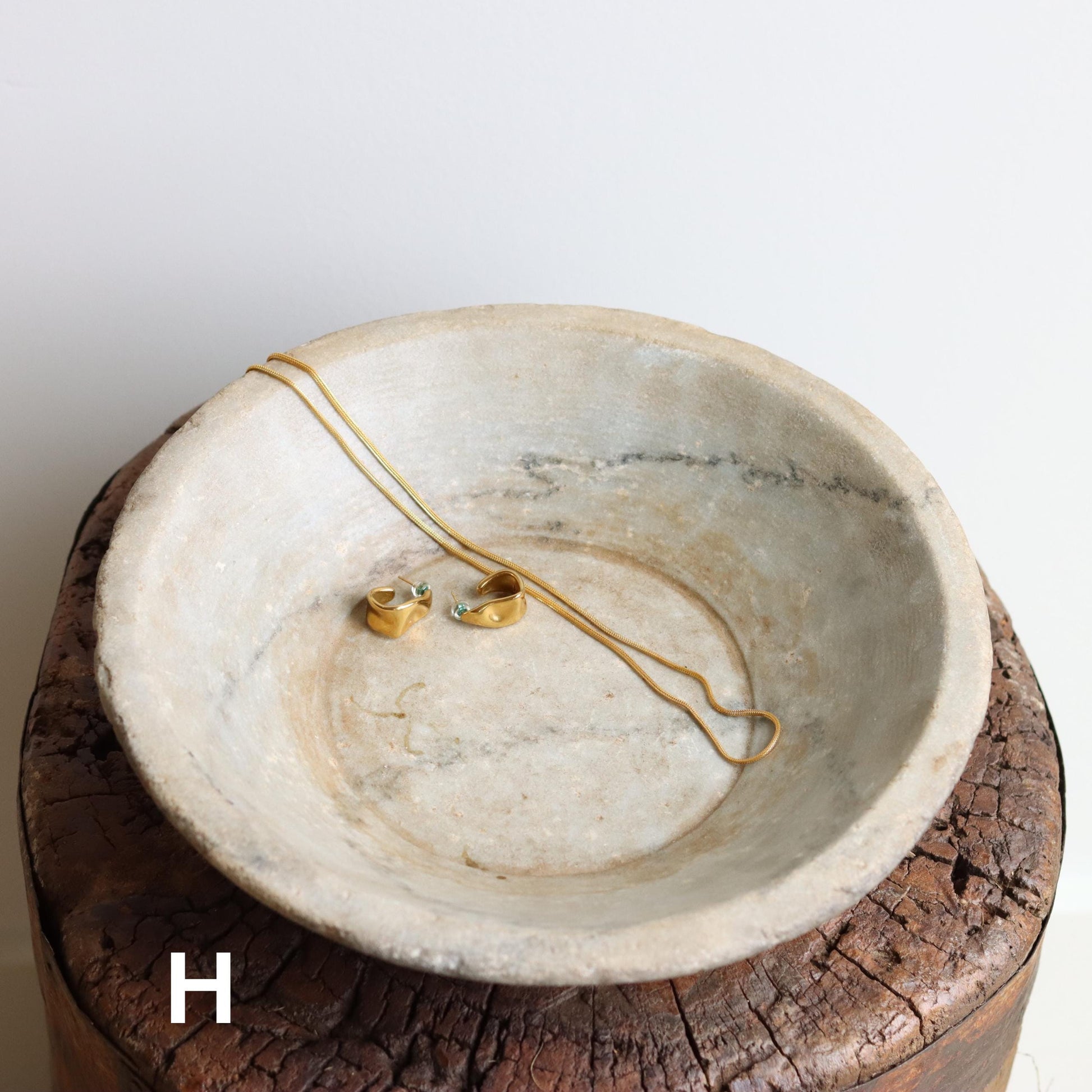 Vintage Marble Bowl
