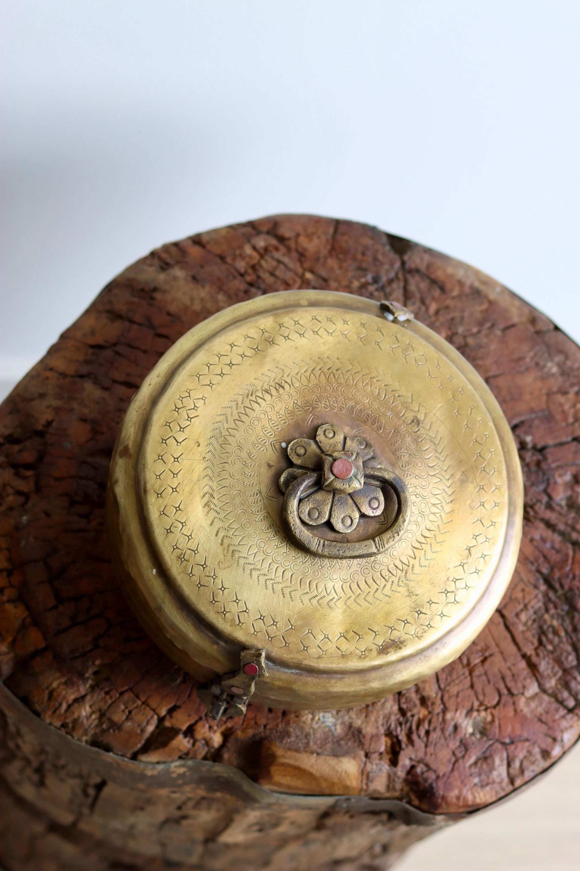 Vintage Brass Box