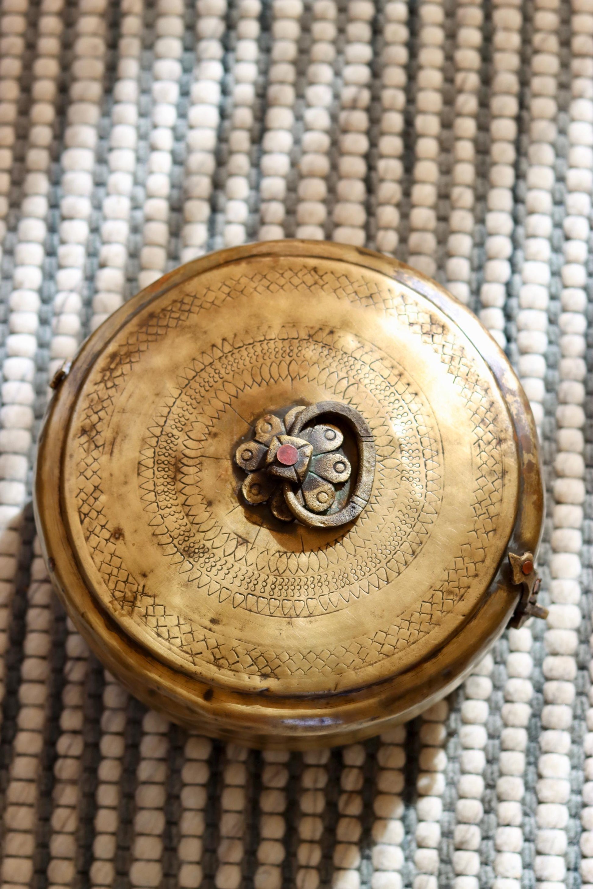 Vintage Brass Box