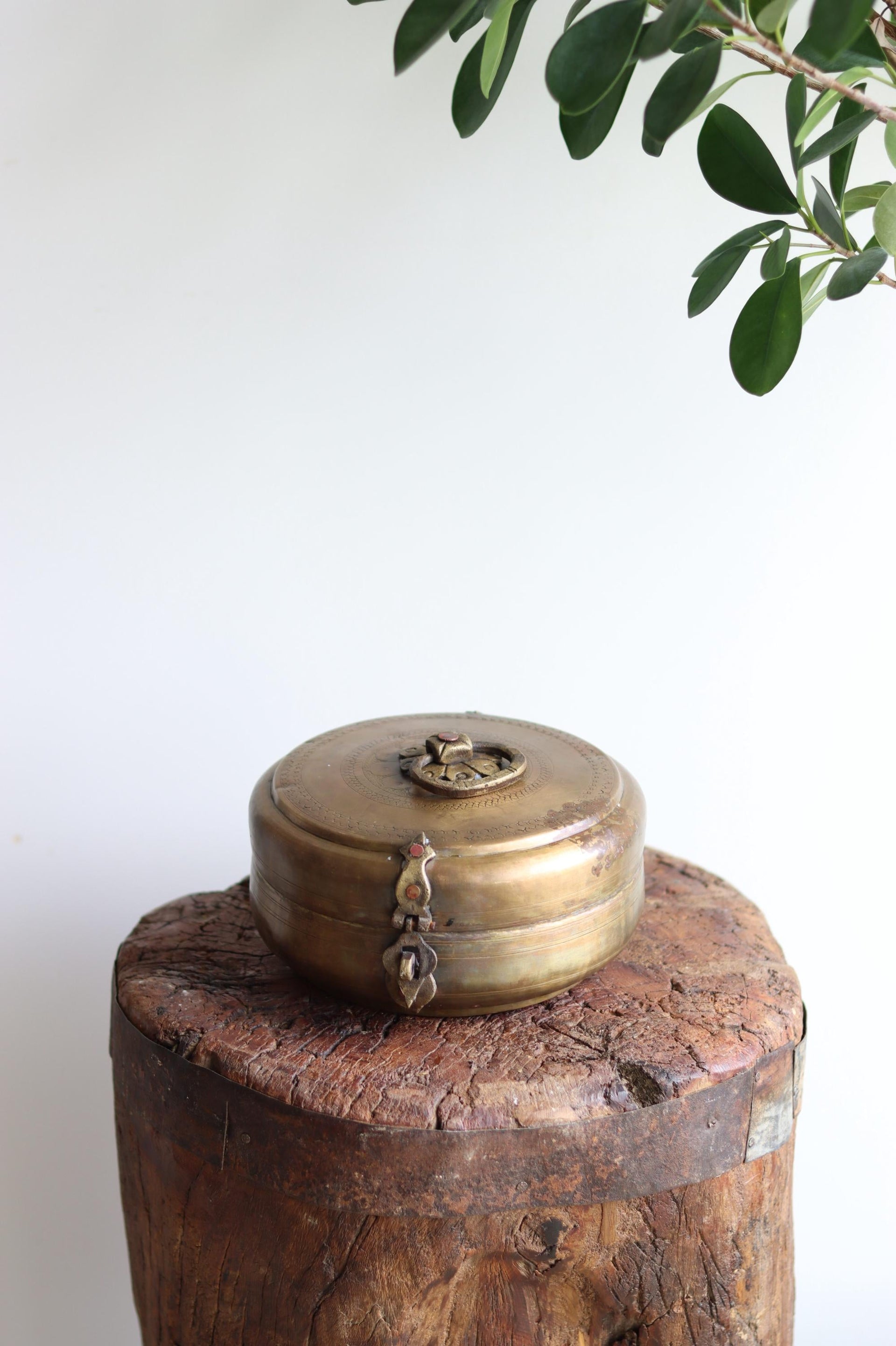 Vintage Brass Box
