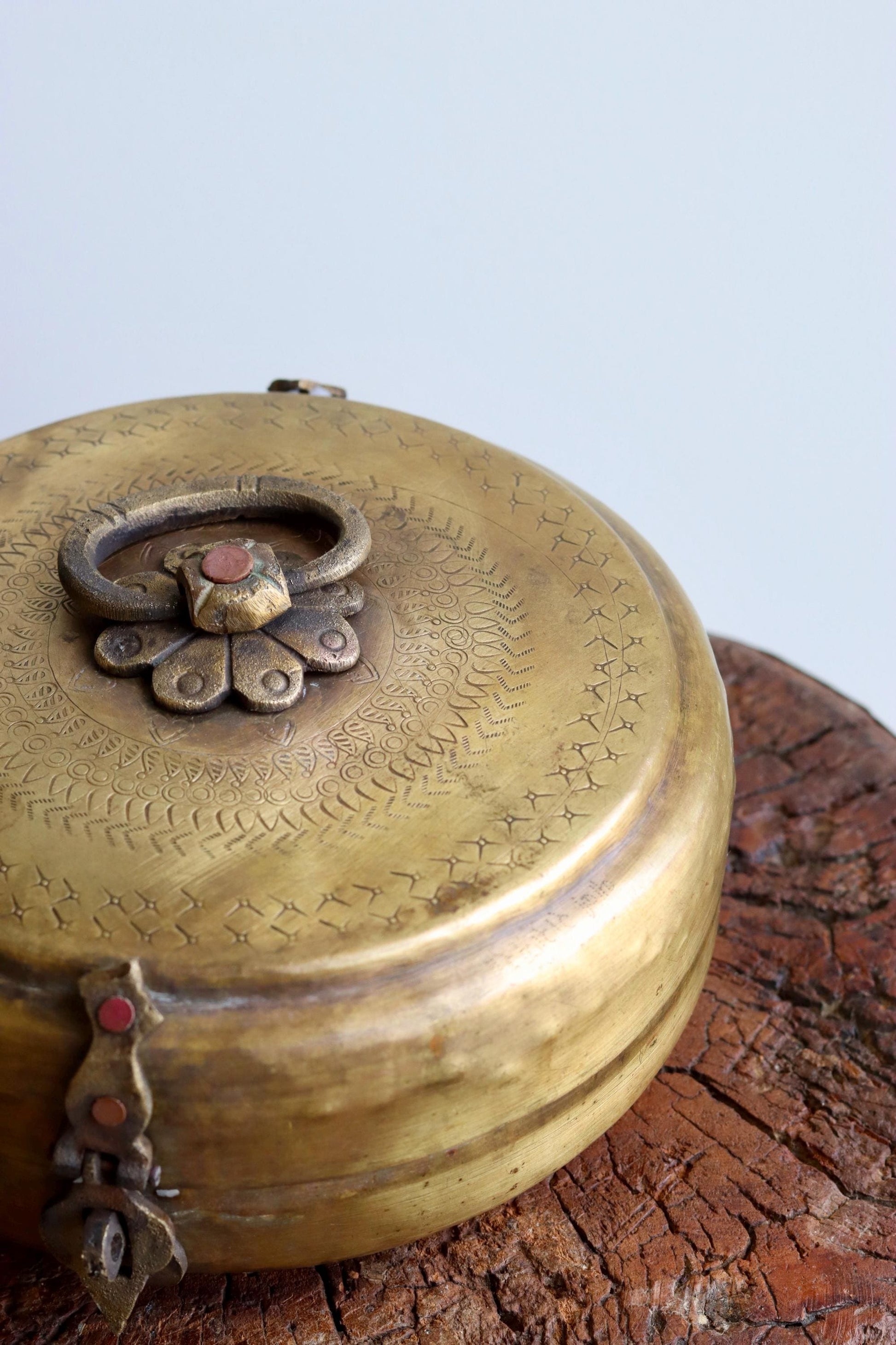 Vintage Brass Box