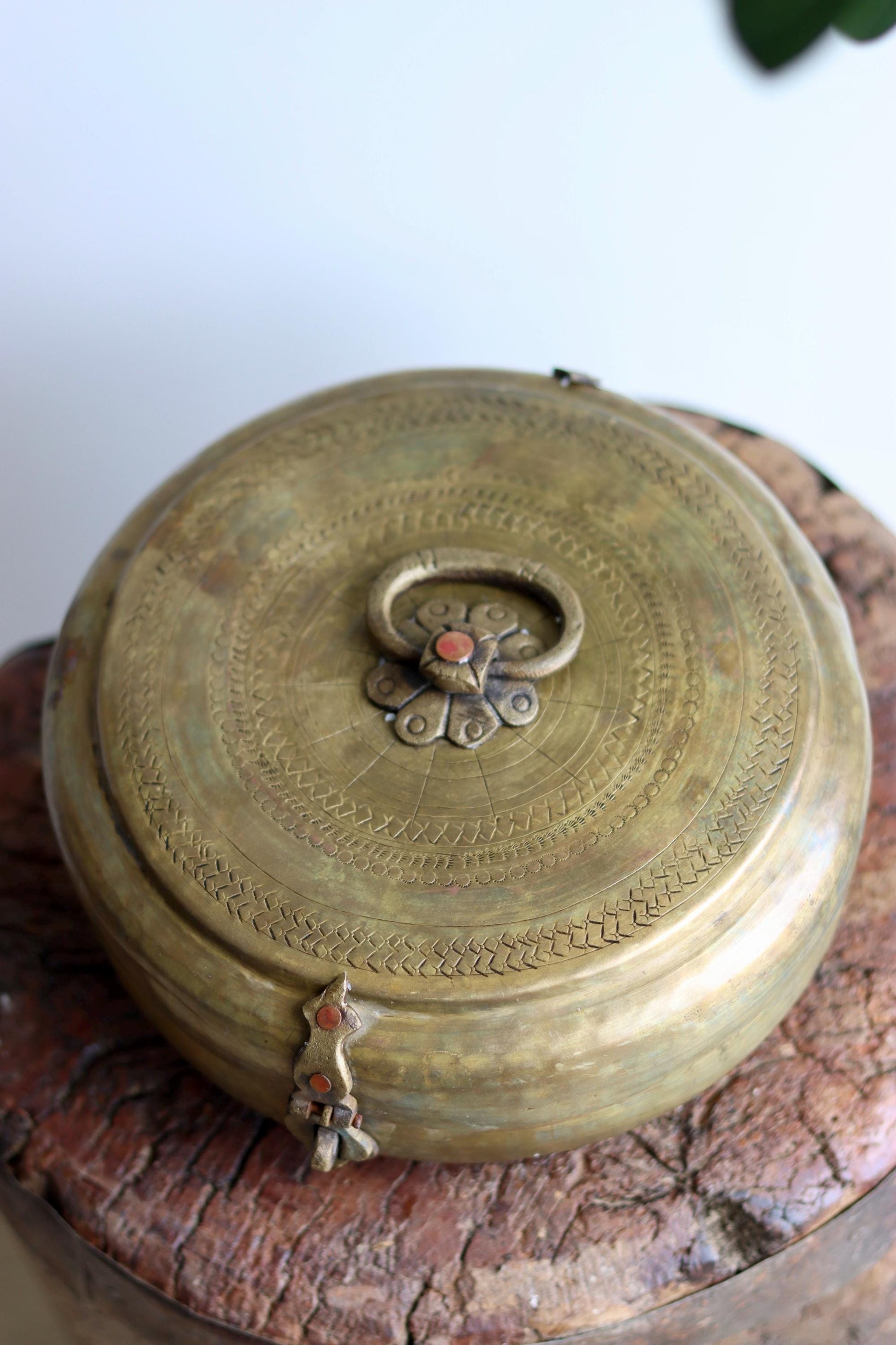 Vintage Brass Box
