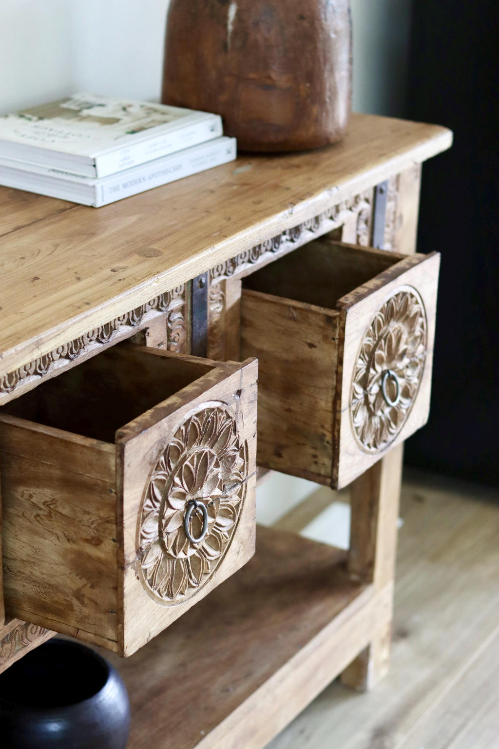 Vintage Entryway Console Table