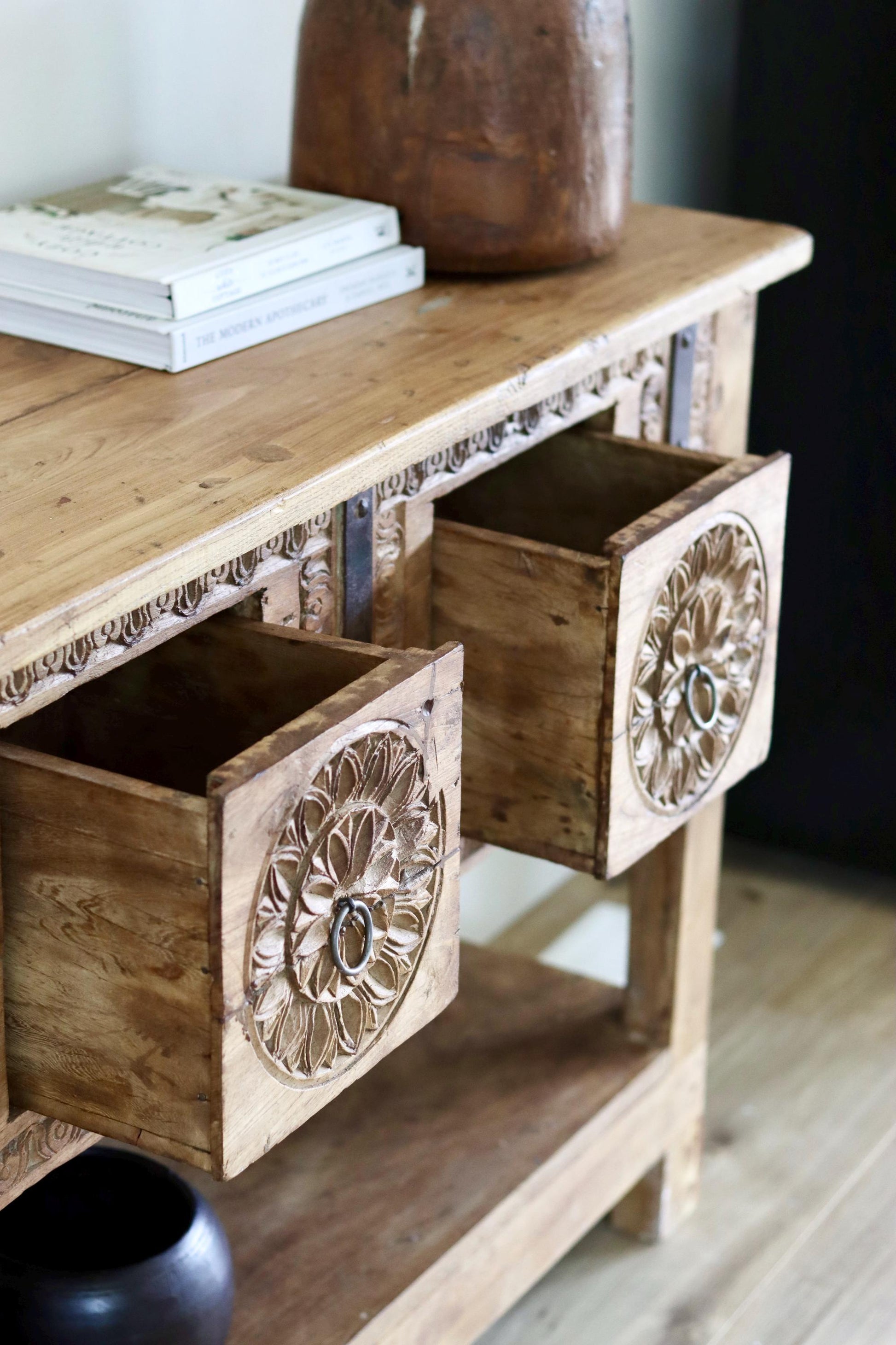 Vintage Entryway Console Table
