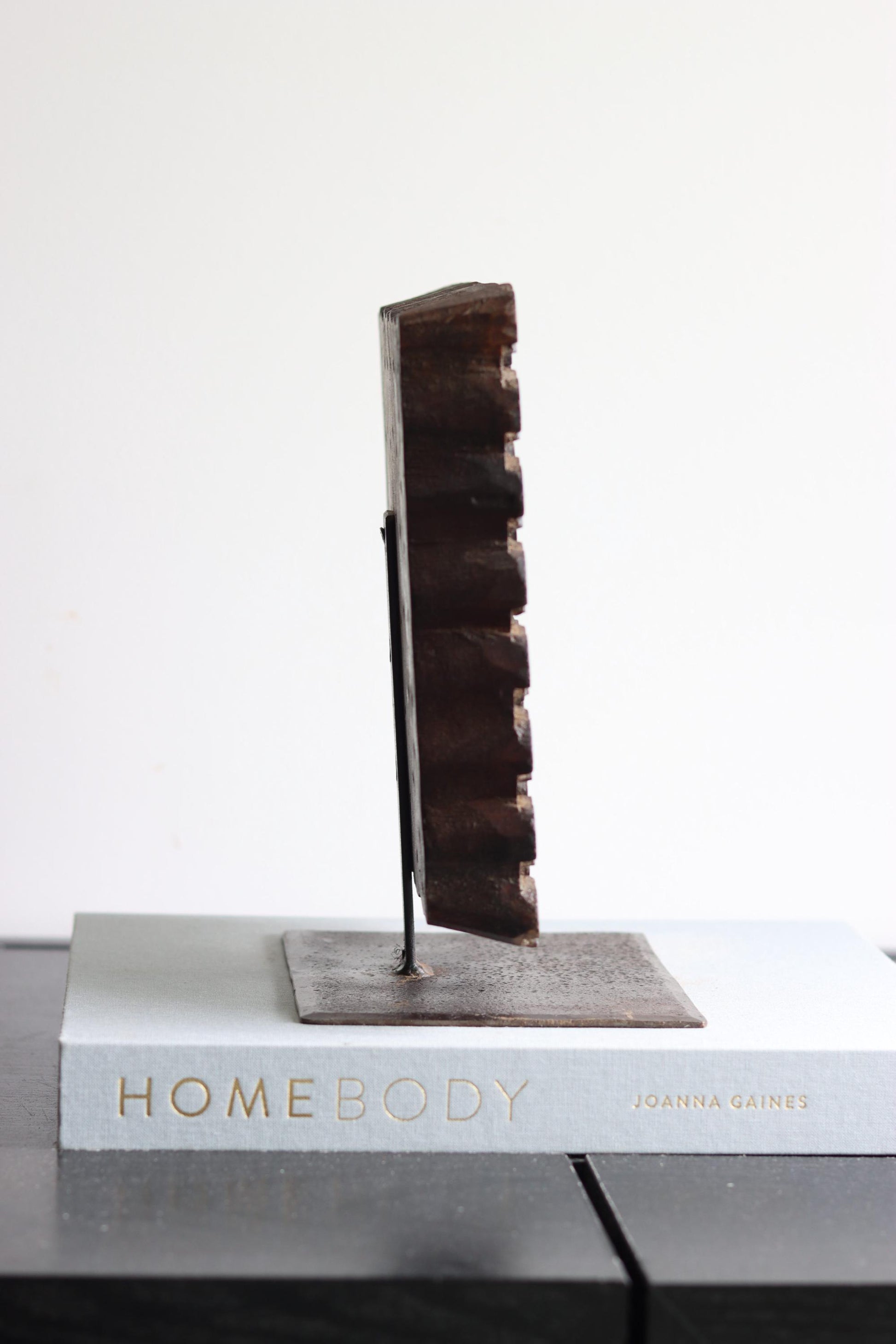 Vintage Block Print Stamp on Stand