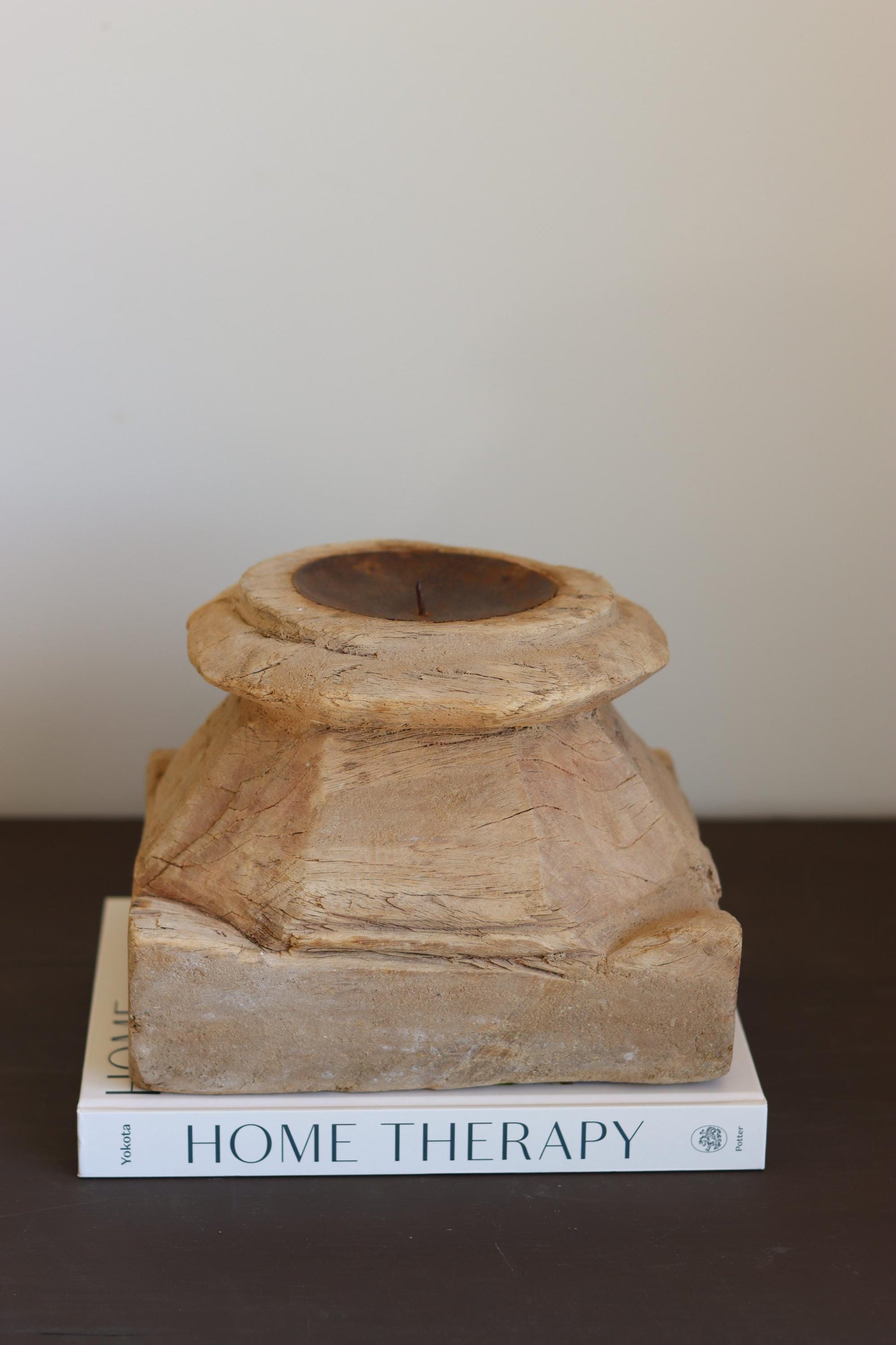 Vintage Column Base Candle Holder