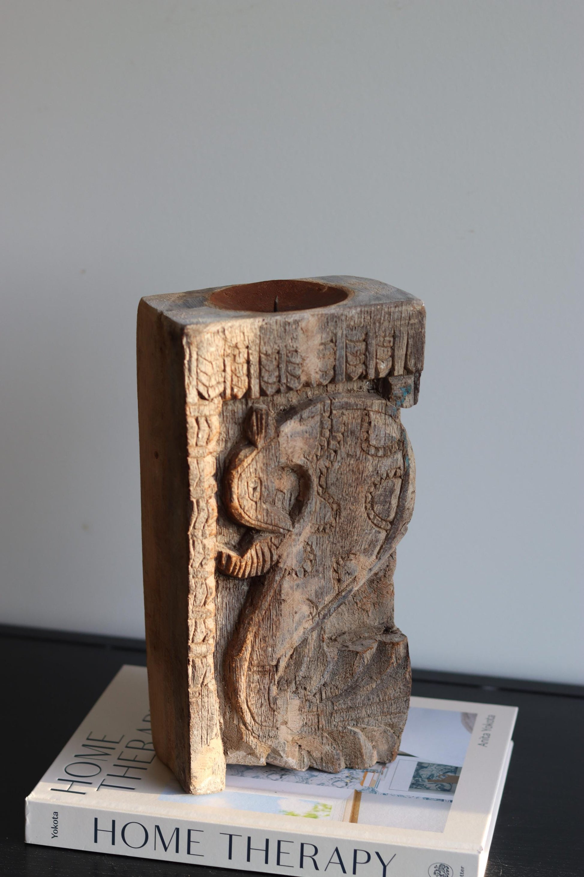 Vintage Corbel Candle Holder / Book End