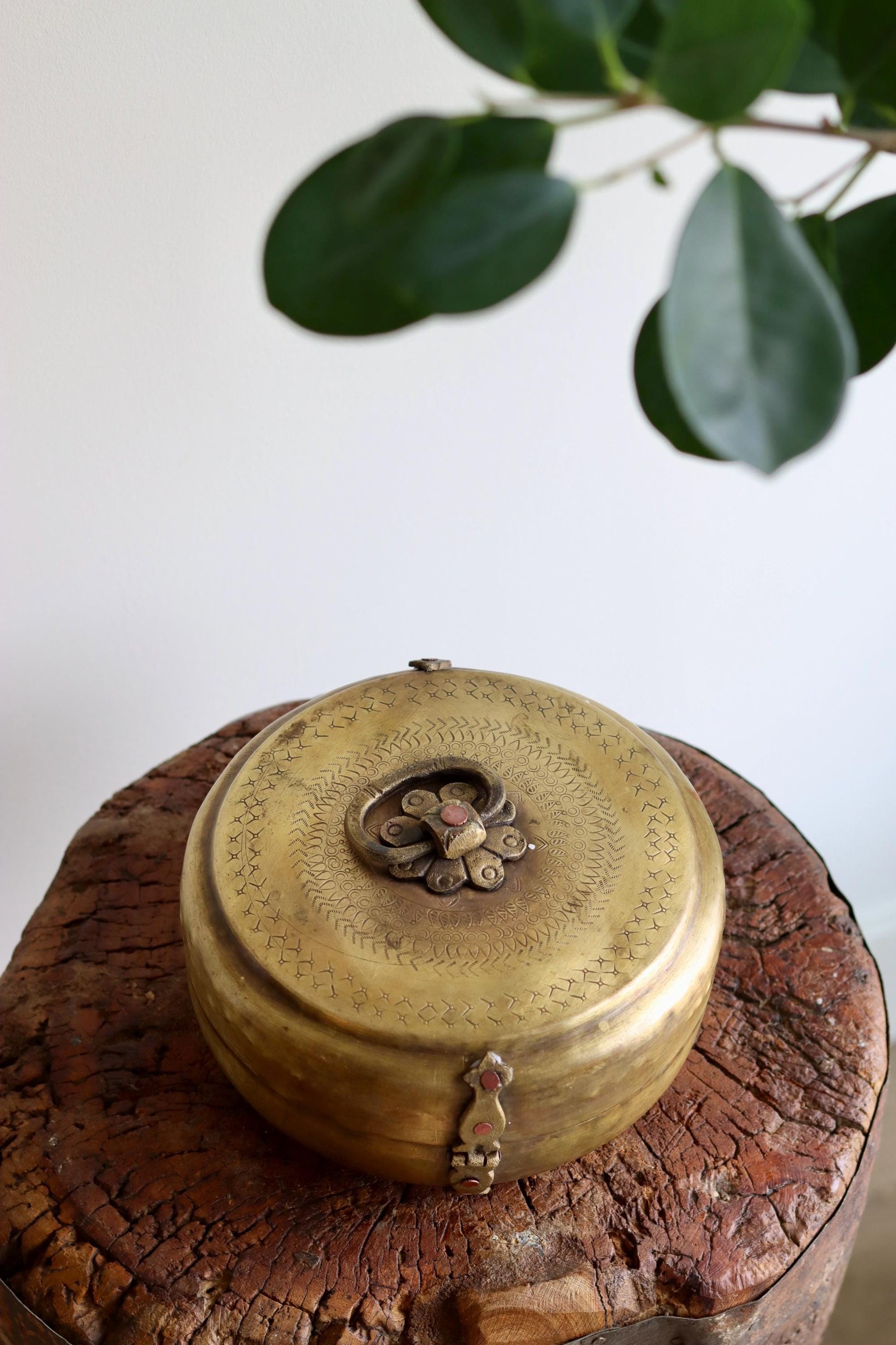 Vintage Brass Box