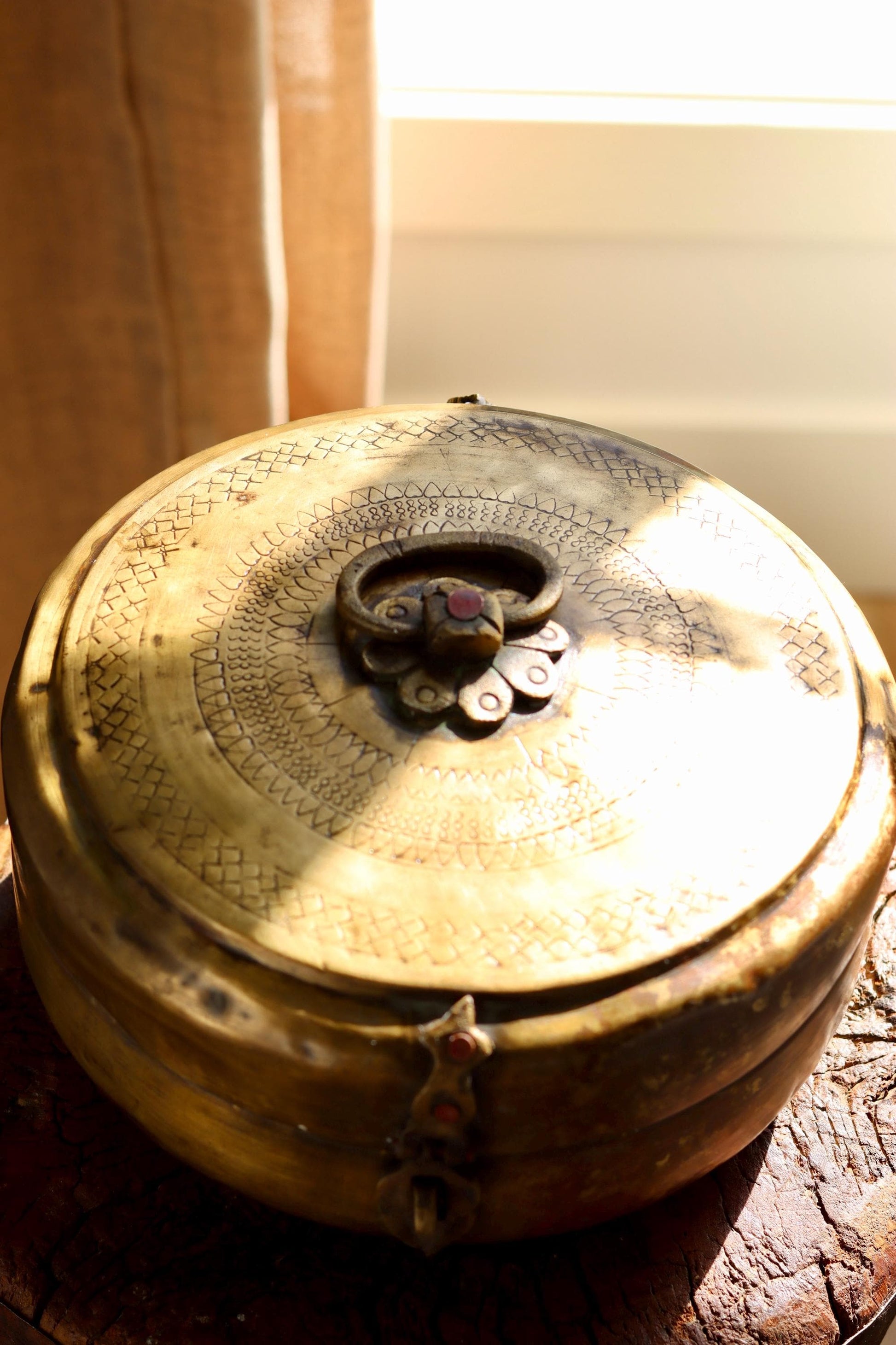 Vintage Brass Box