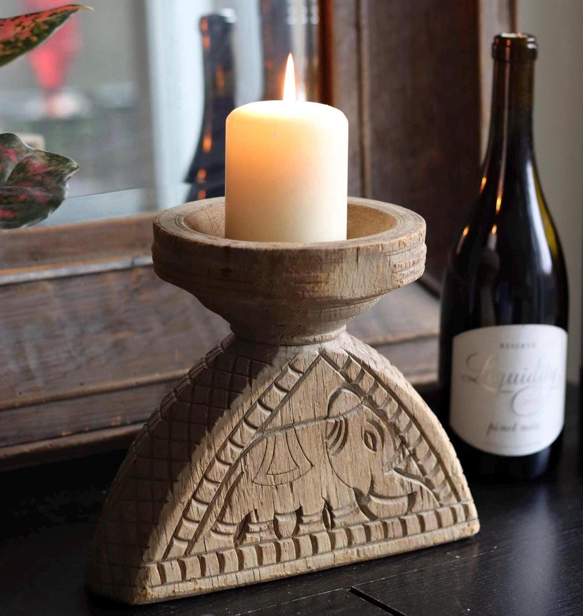 Vintage Bijani Seeder Candle Holder