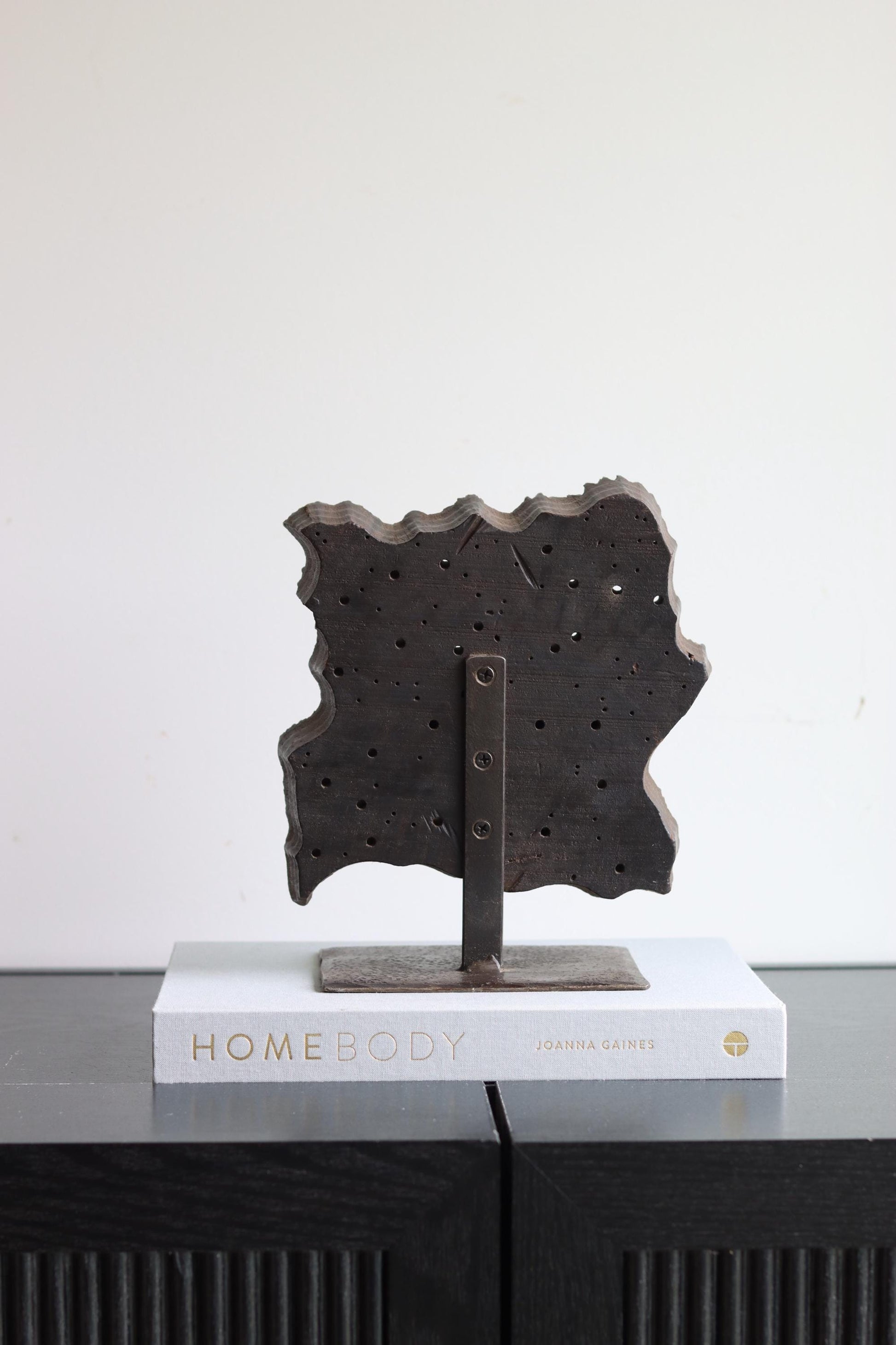 Vintage Block Print Stamp on Stand