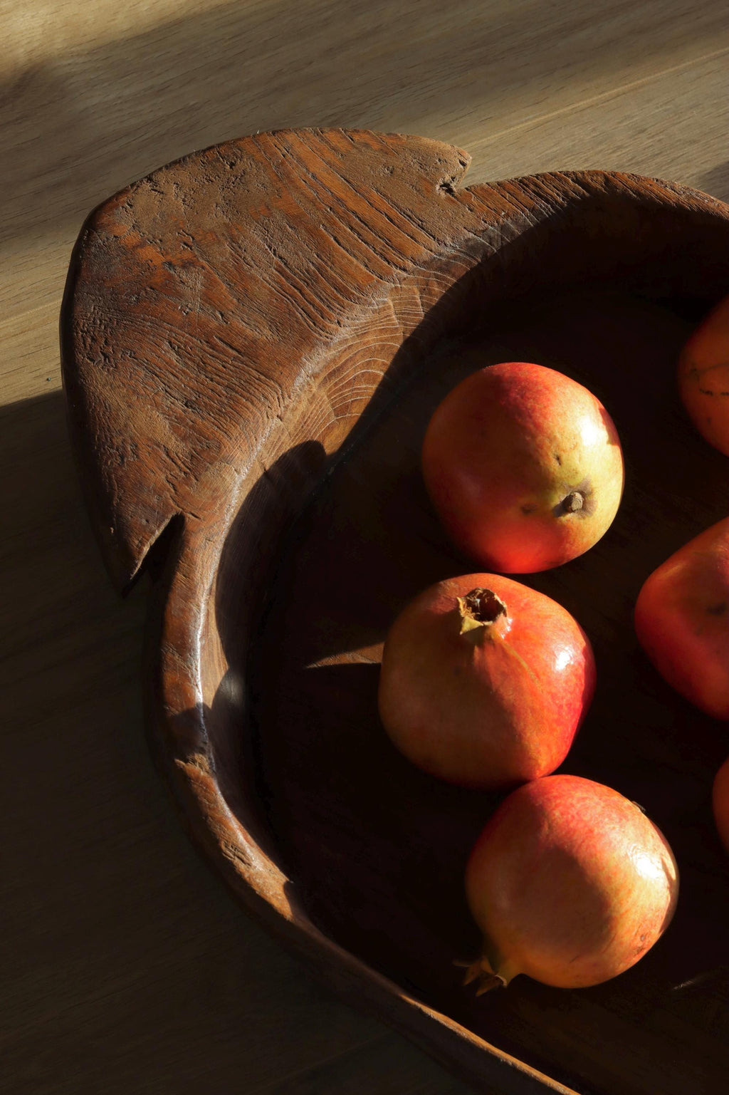 Extra Large Vintage Wooden Parat Tray