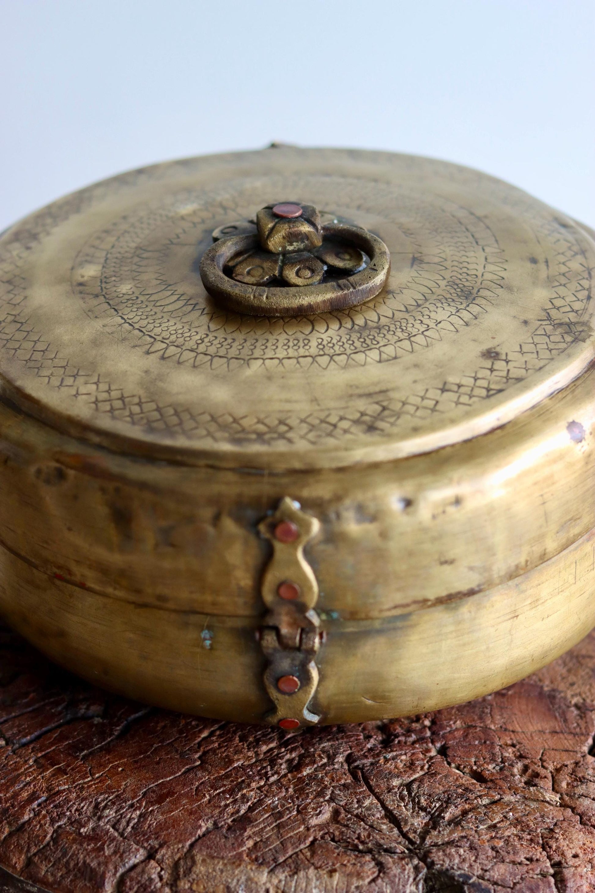 Vintage Brass Box