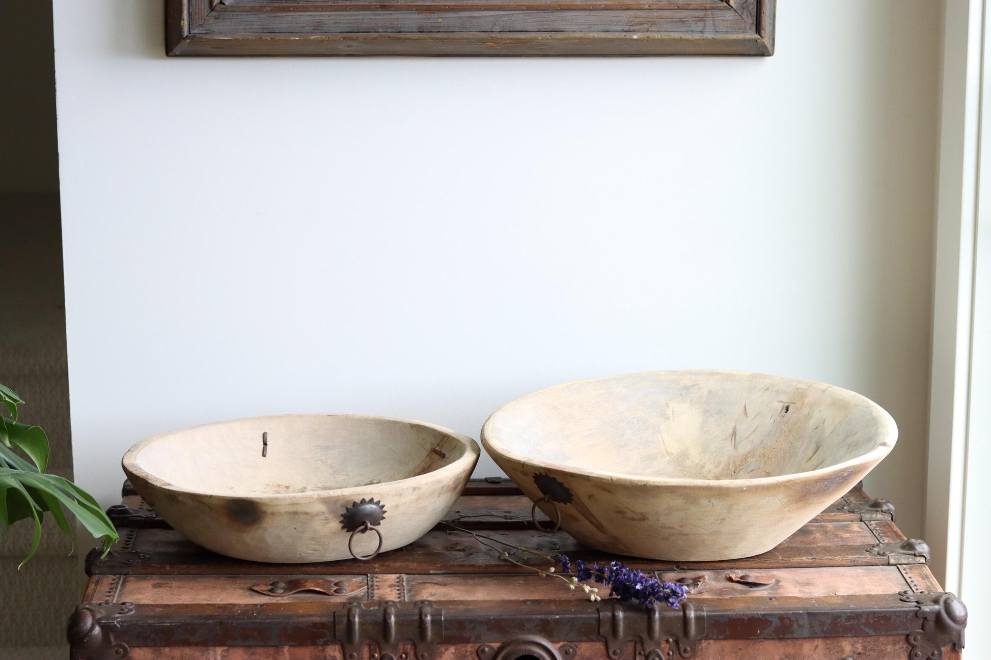 Vintage Wooden Parat Bowl