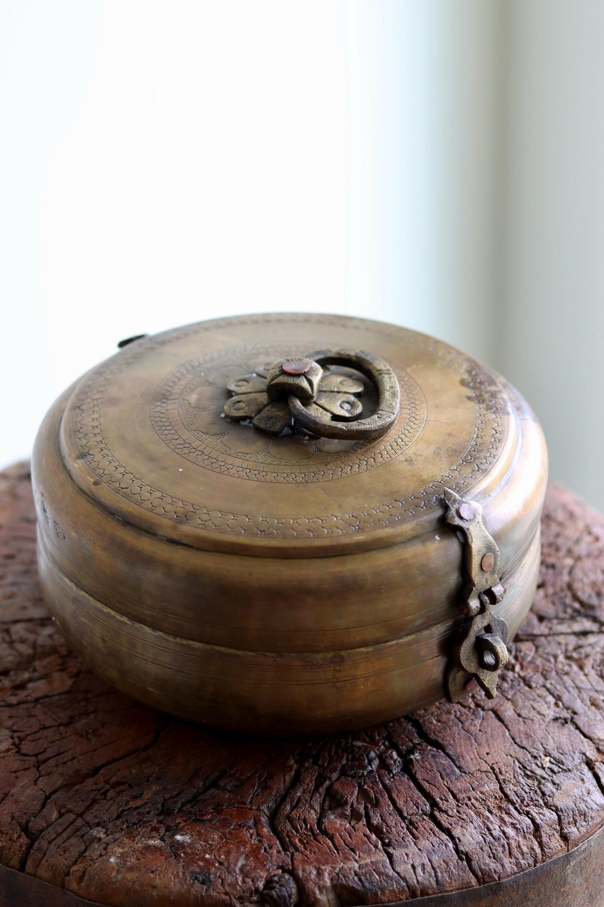 Vintage Brass Box