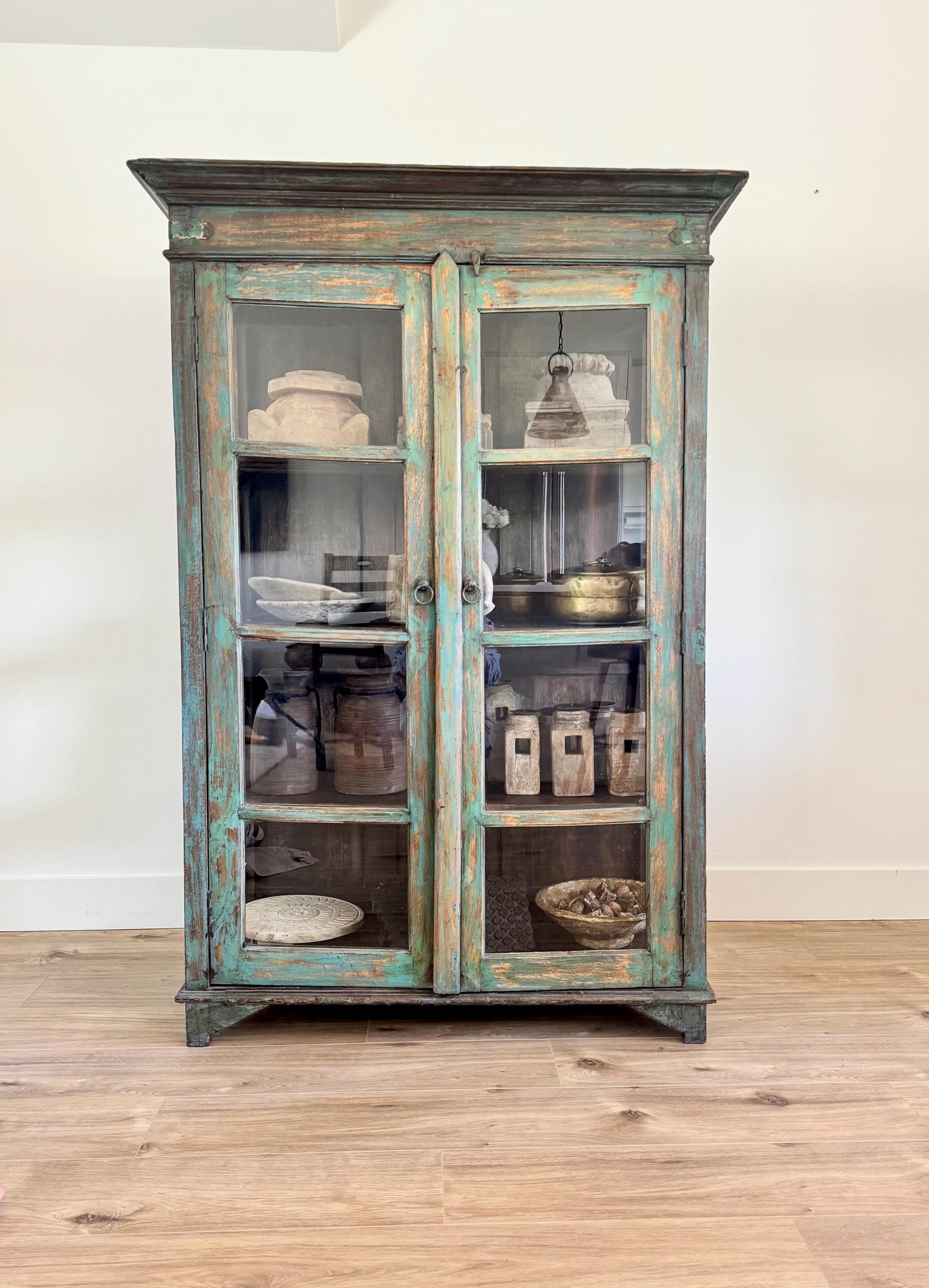 Vintage Oak Wood Cabinet