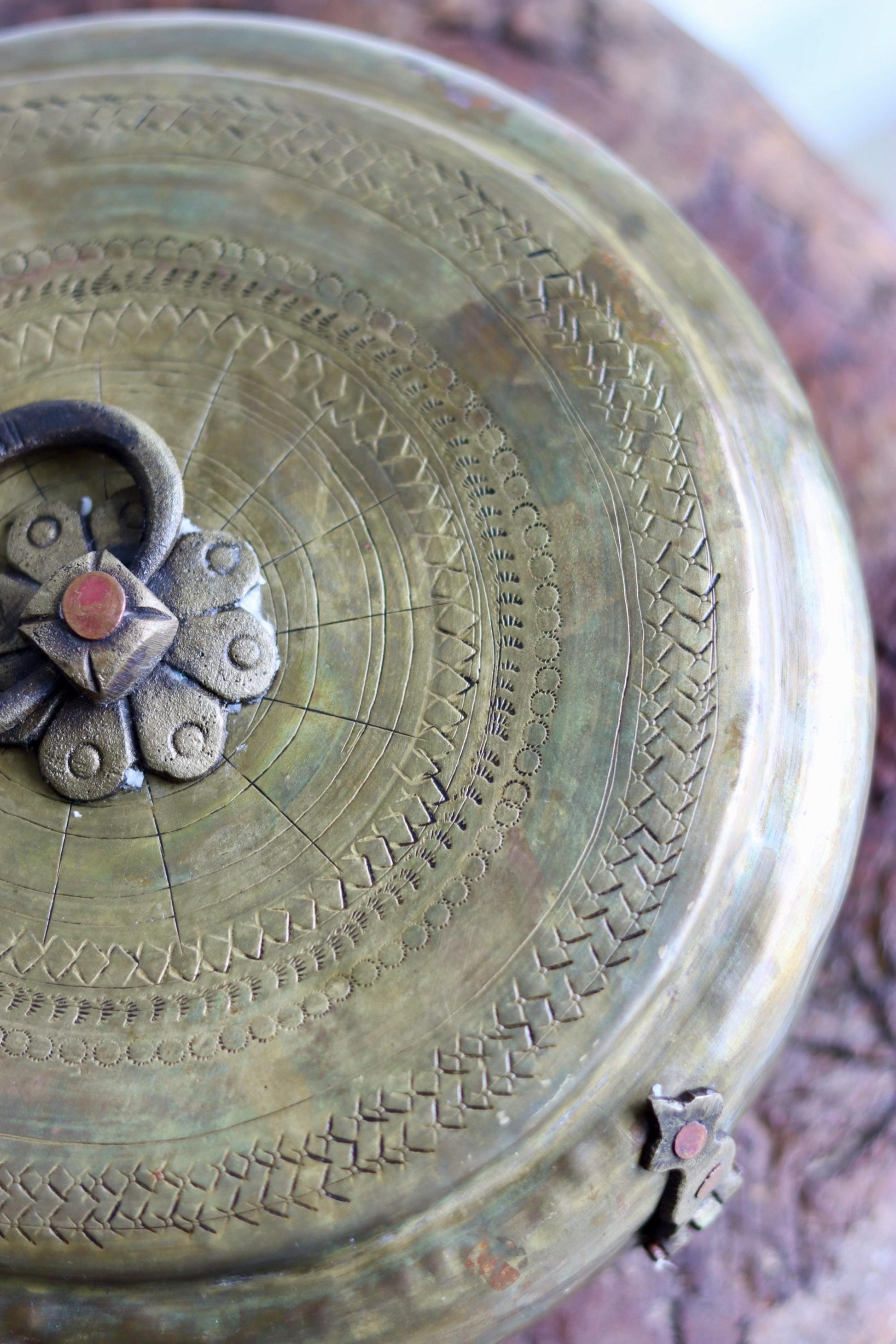 Vintage Brass Box