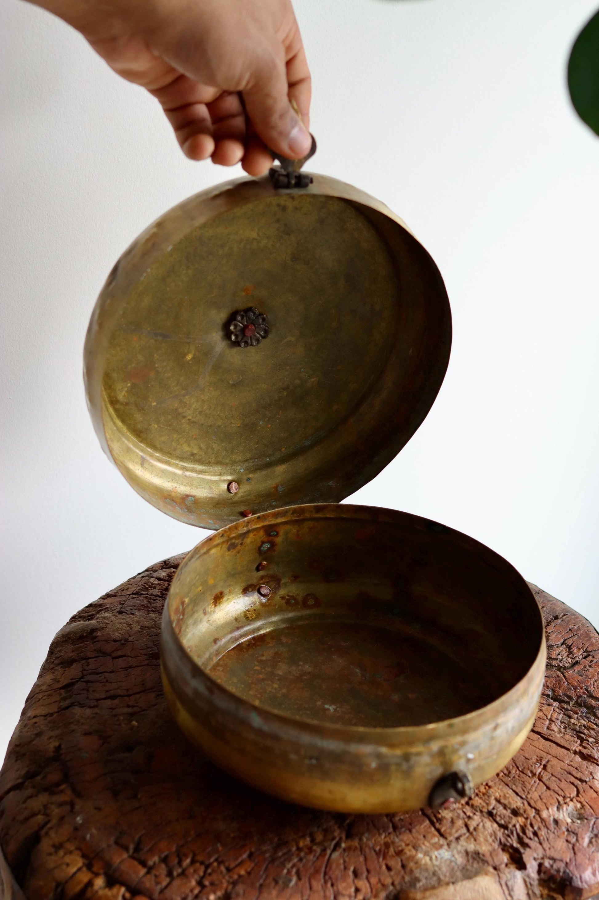 Vintage Brass Box