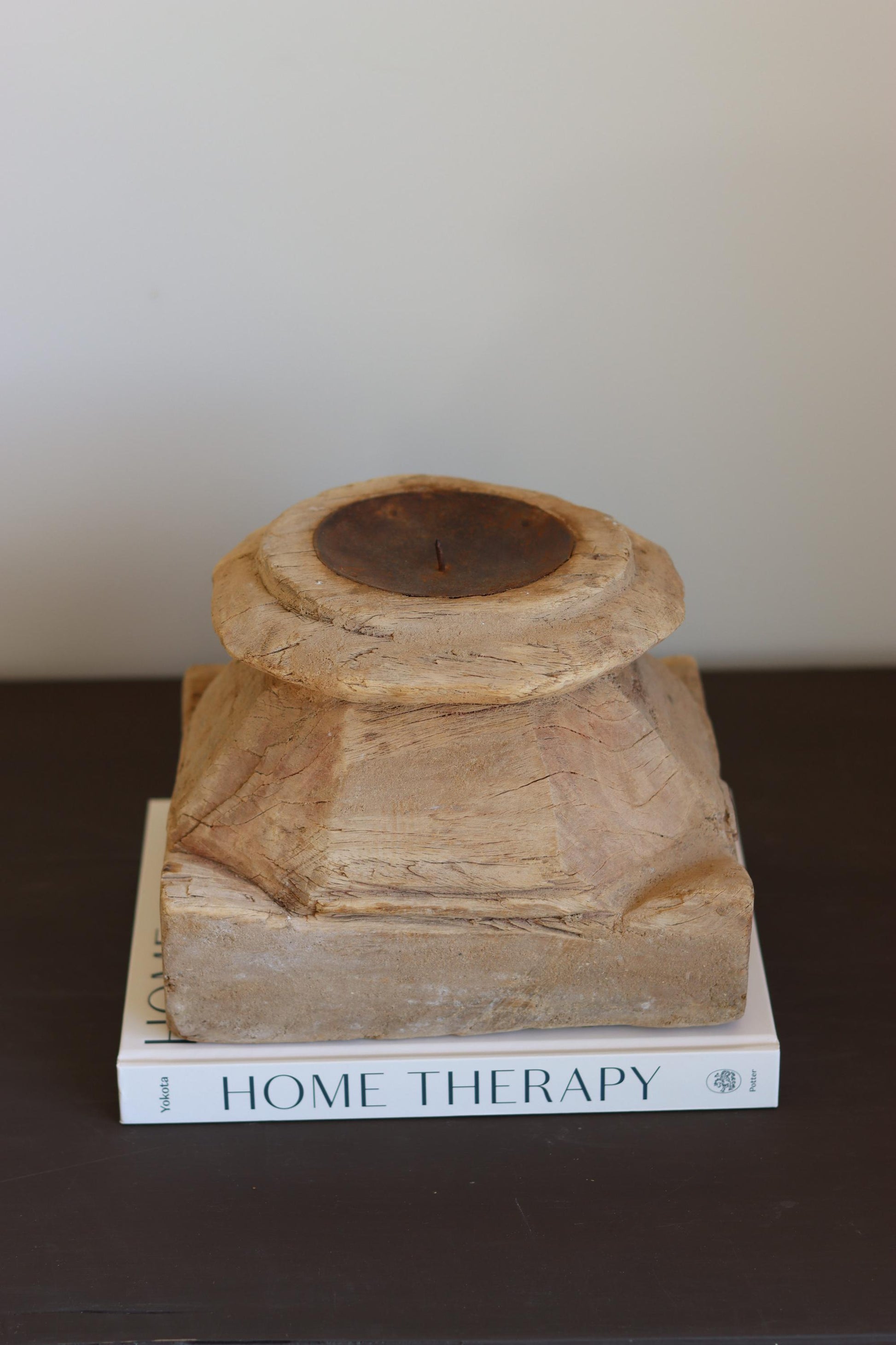 Vintage Column Base Candle Holder