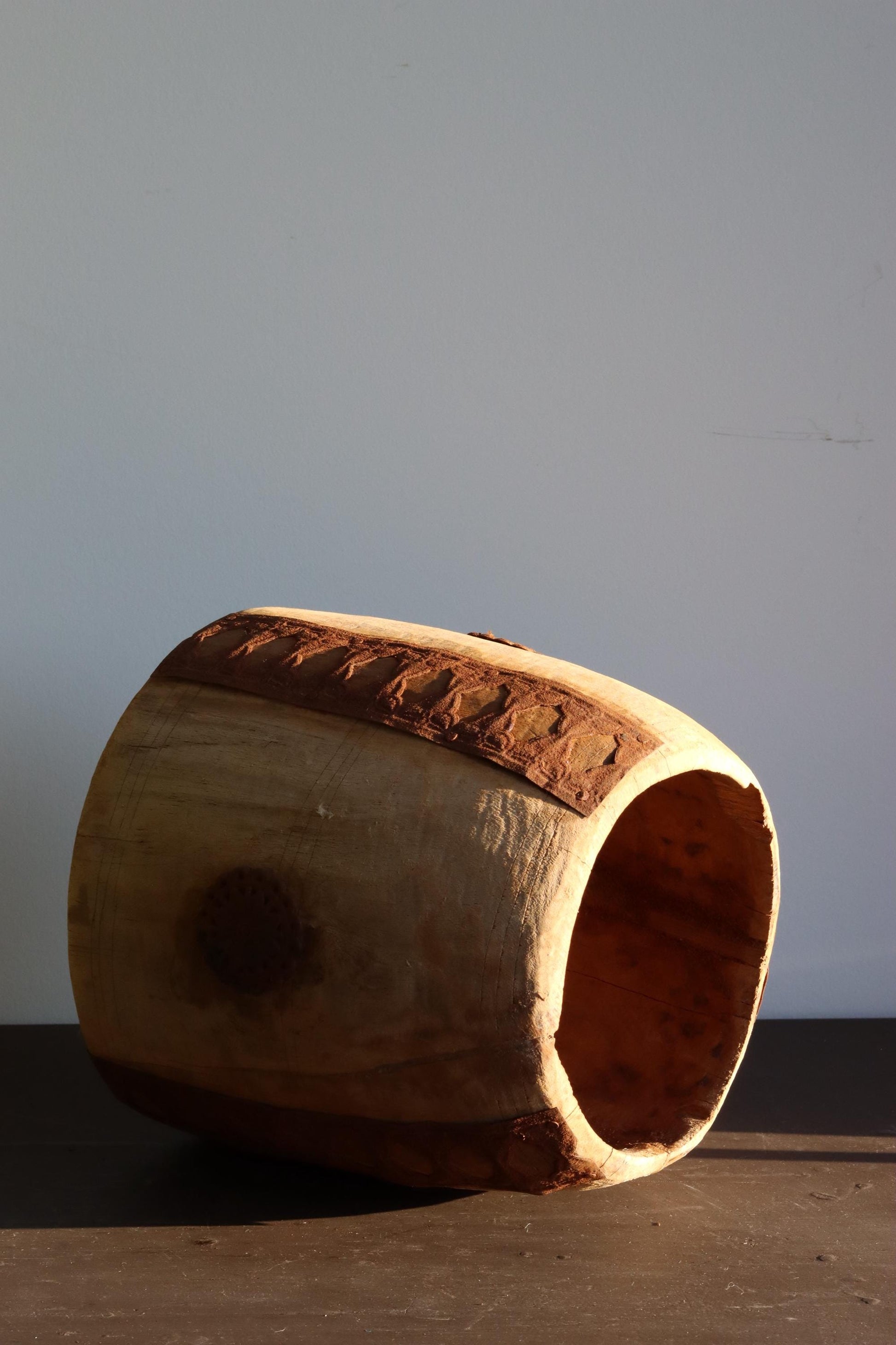 Vintage Wooden Maana Planter