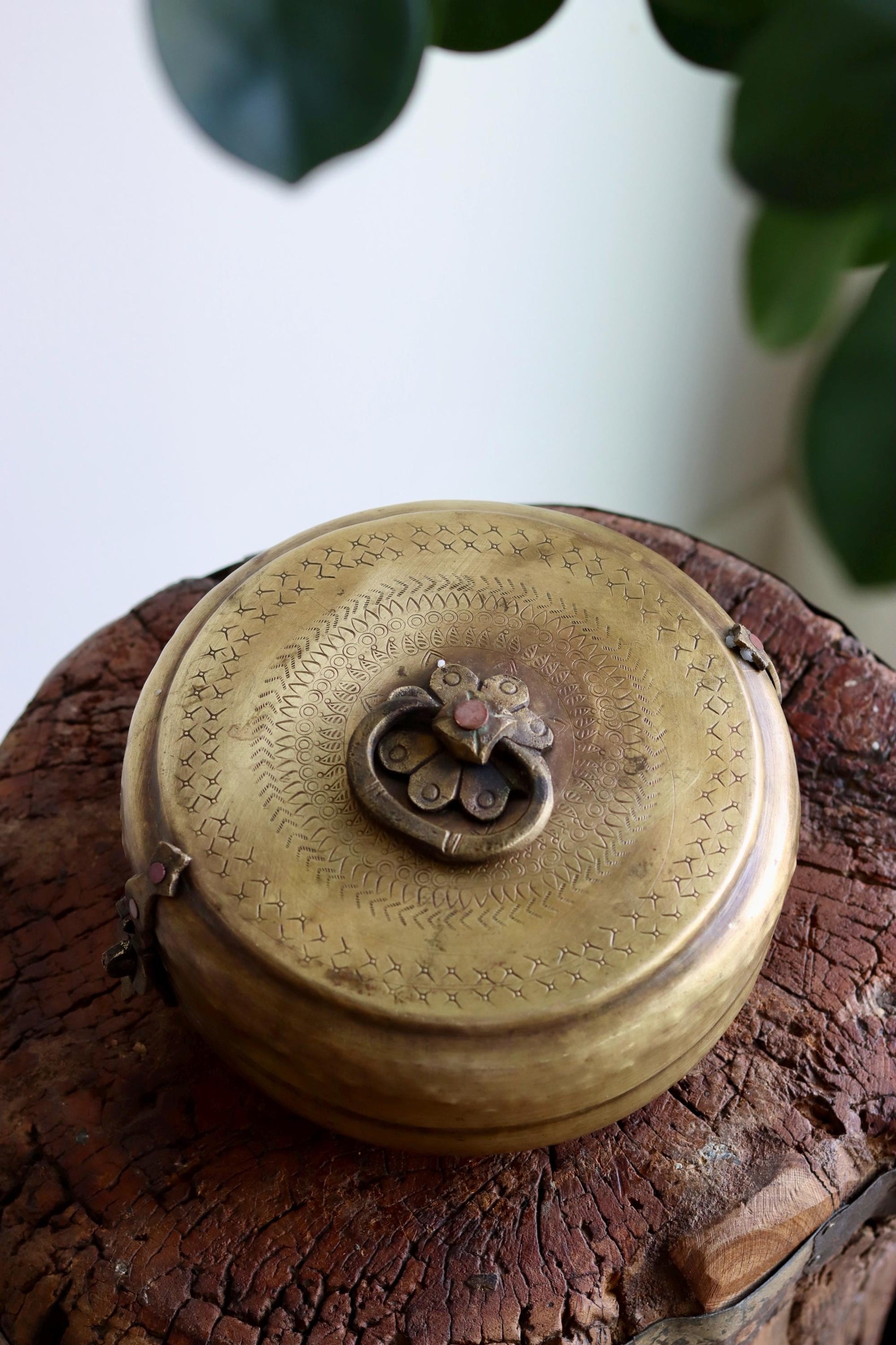 Vintage Brass Box